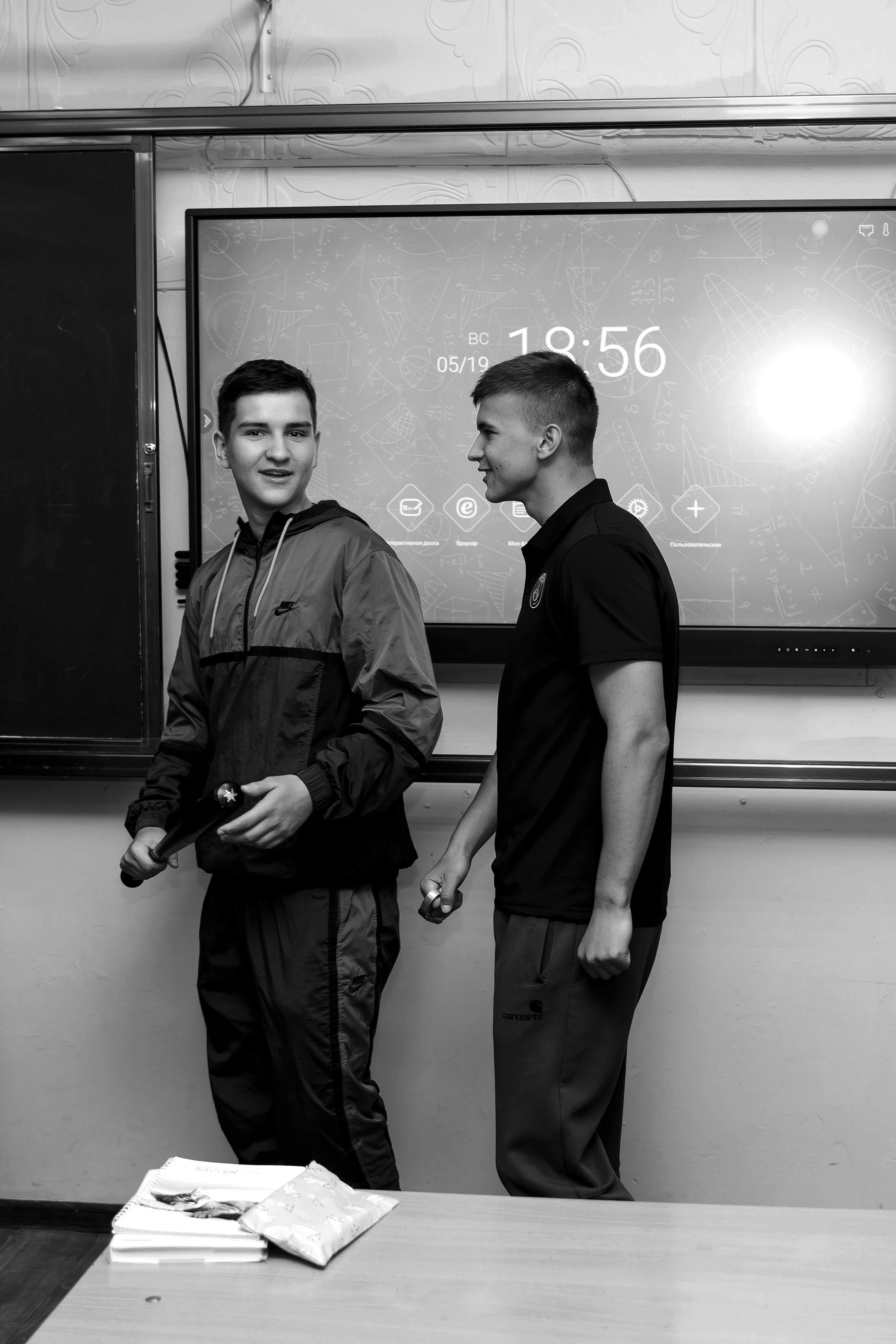 11 класс день не послушания в школе. Фотограф Любовь Корниенко, Примоский край