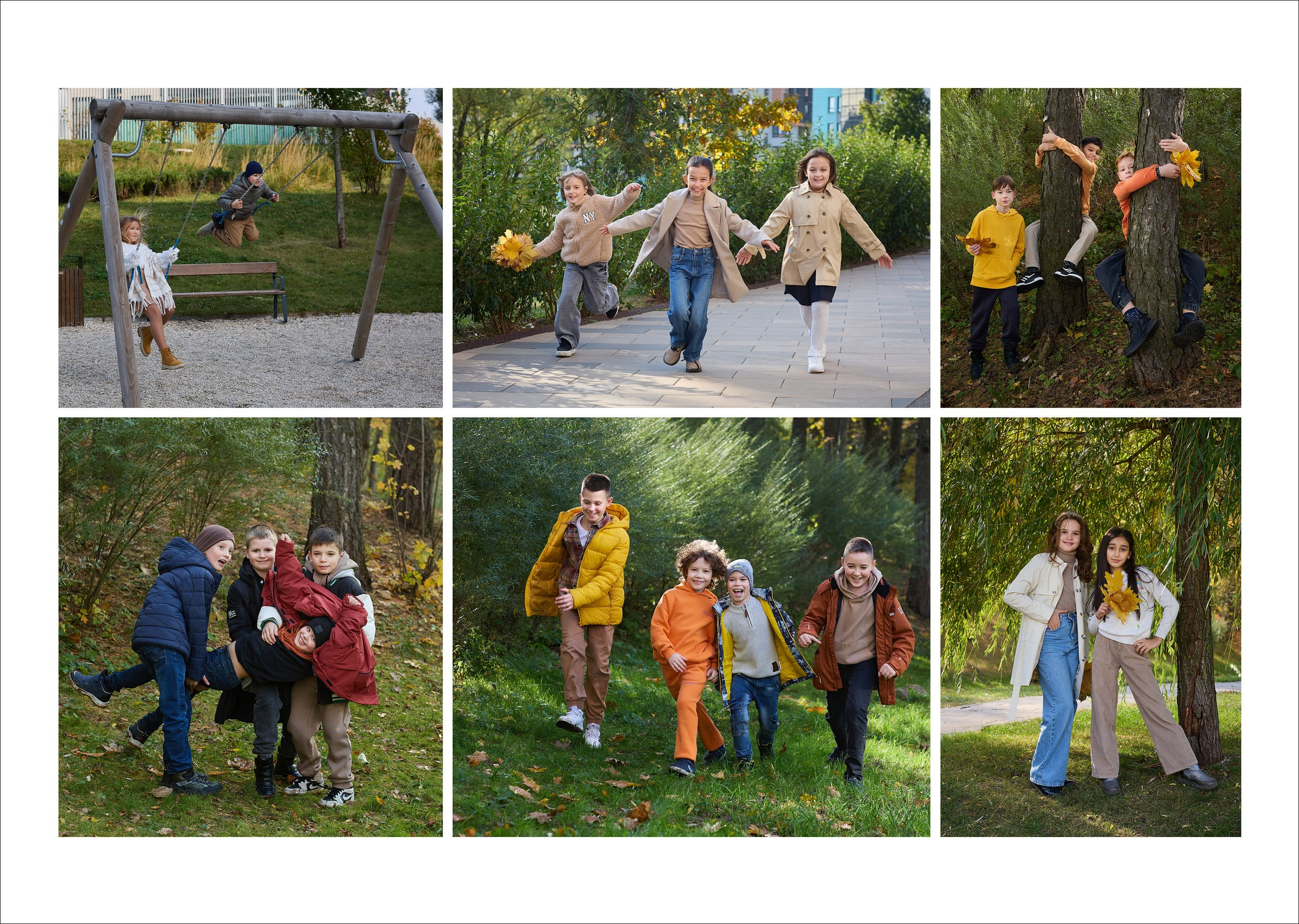 Большой выпускной альбом для дружного класса. Школьный фотограф Сергей Беликов