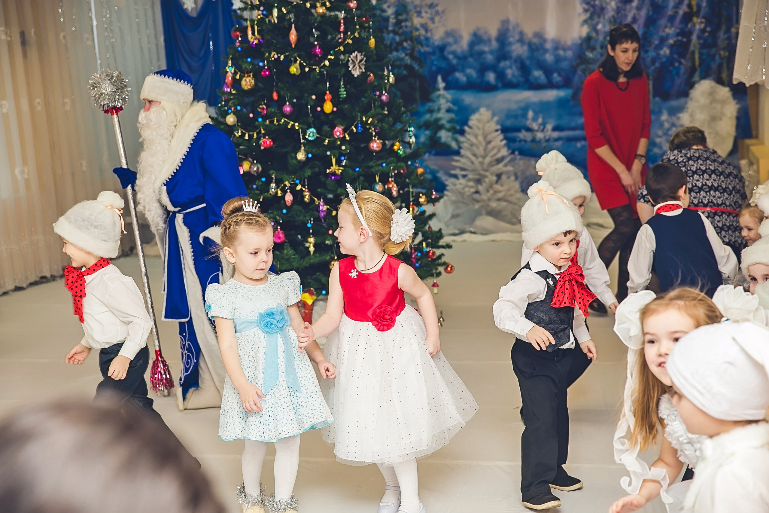 Новый год в саду. Семейный и детский фотограф в Нижнем Новгороде