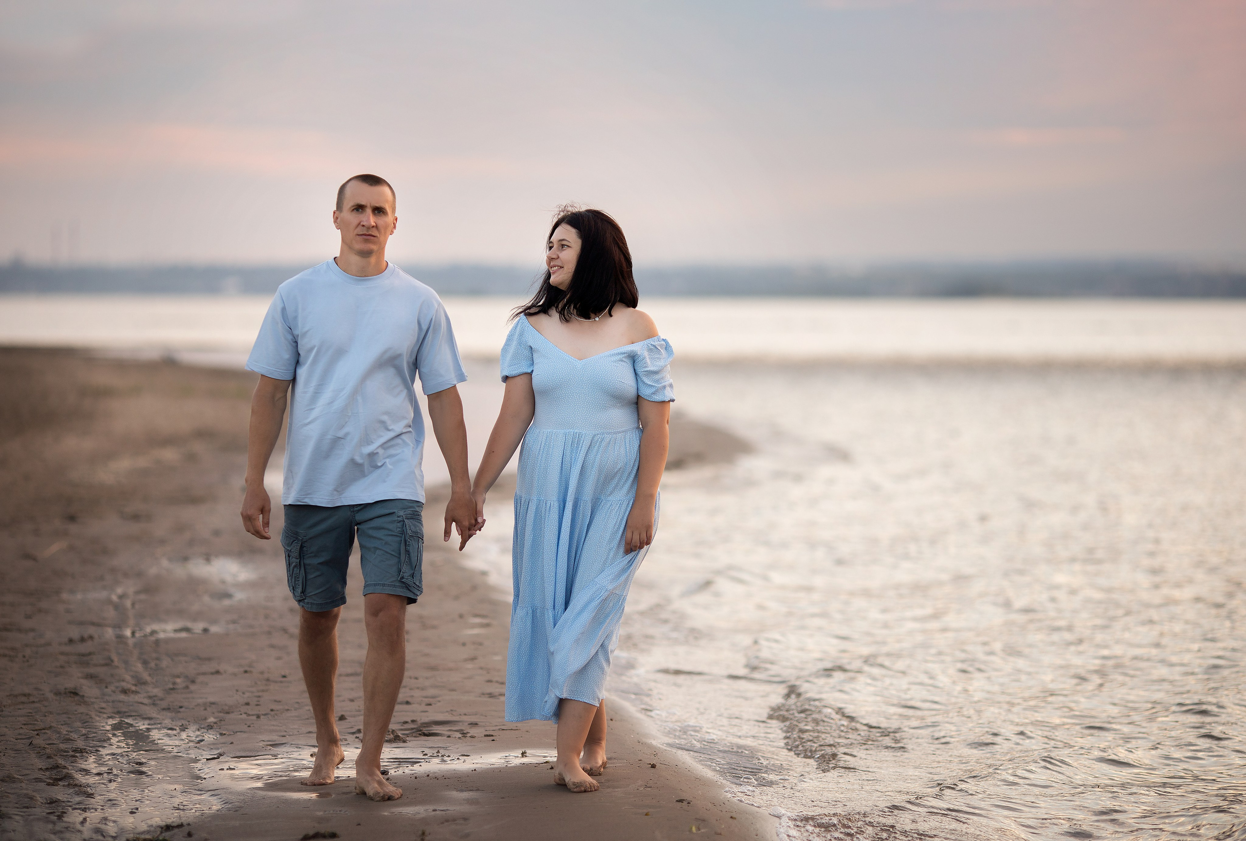 Босиком в закат. Семейный и детский фотограф в Саратове Полина Коткина