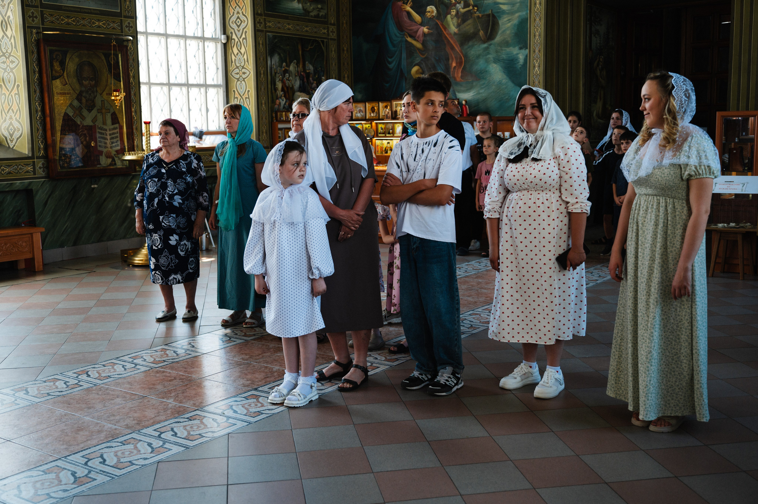 Таинство Крещения Дарьи (Храм Преполовения Пятидесятницы). Фотограф Ярута Оксана / Ростов-на-Дону