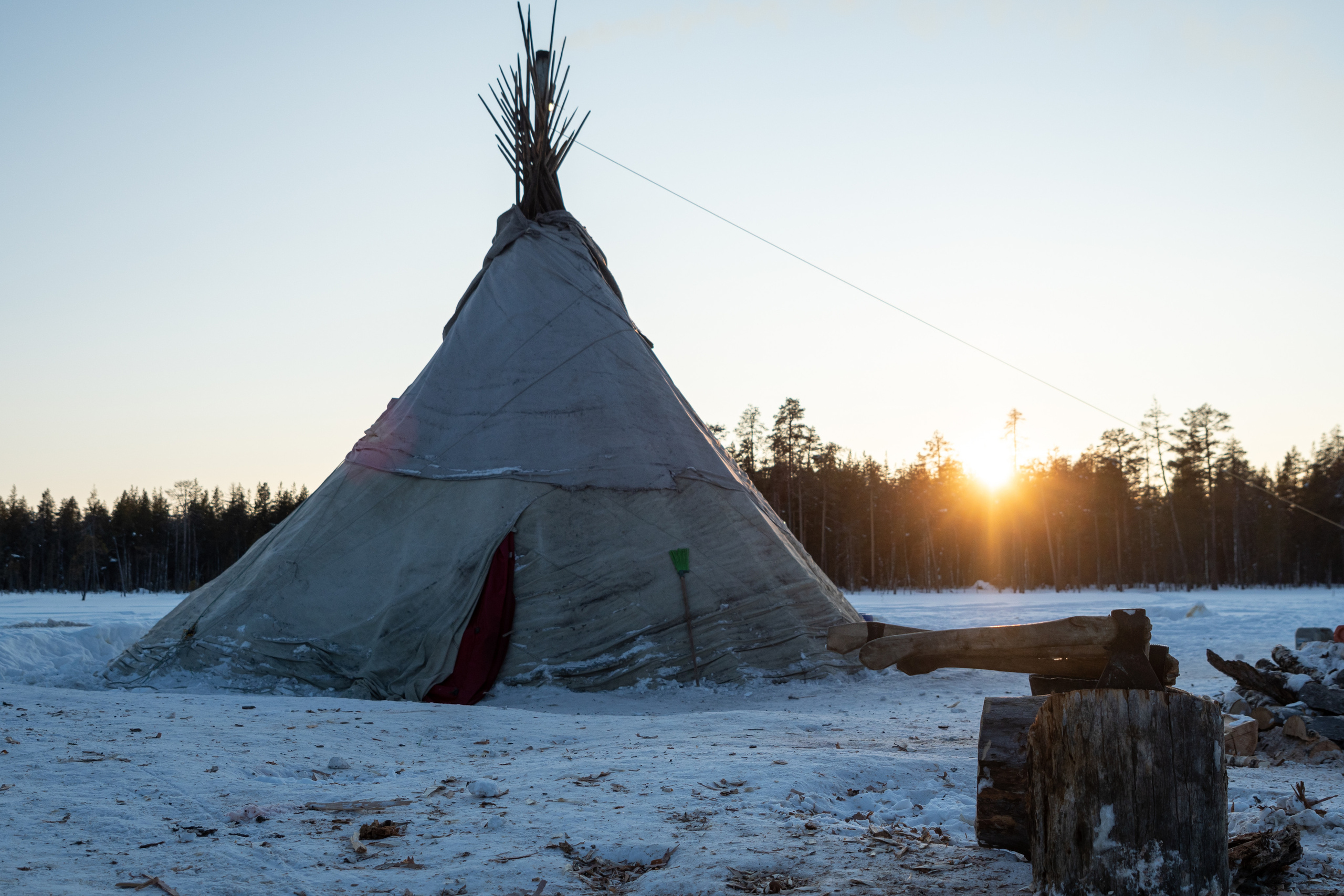 Чум. Фотограф в с. Ижма Республика Коми Терентьев Сергей