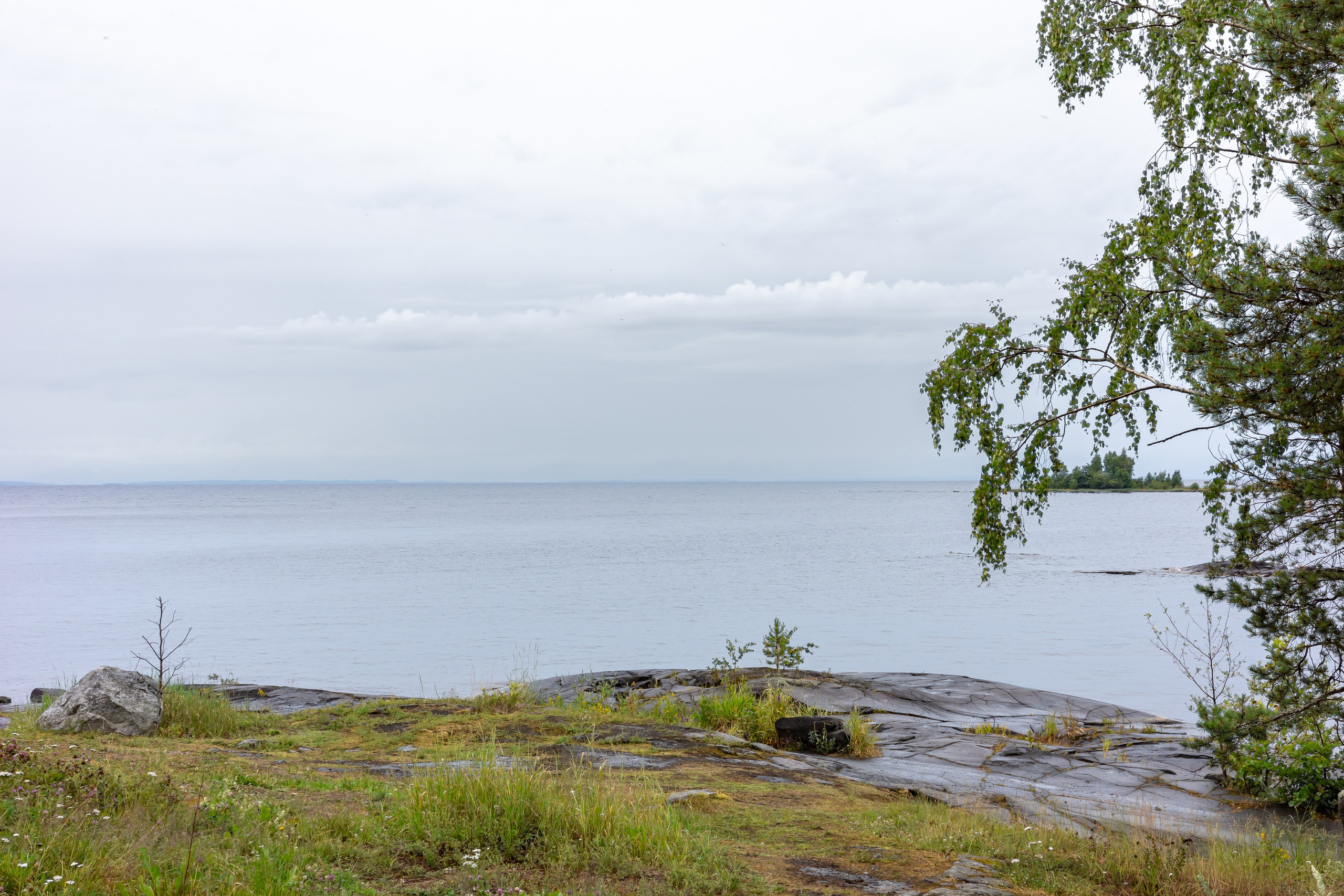 Дождливая погода на Валааме
