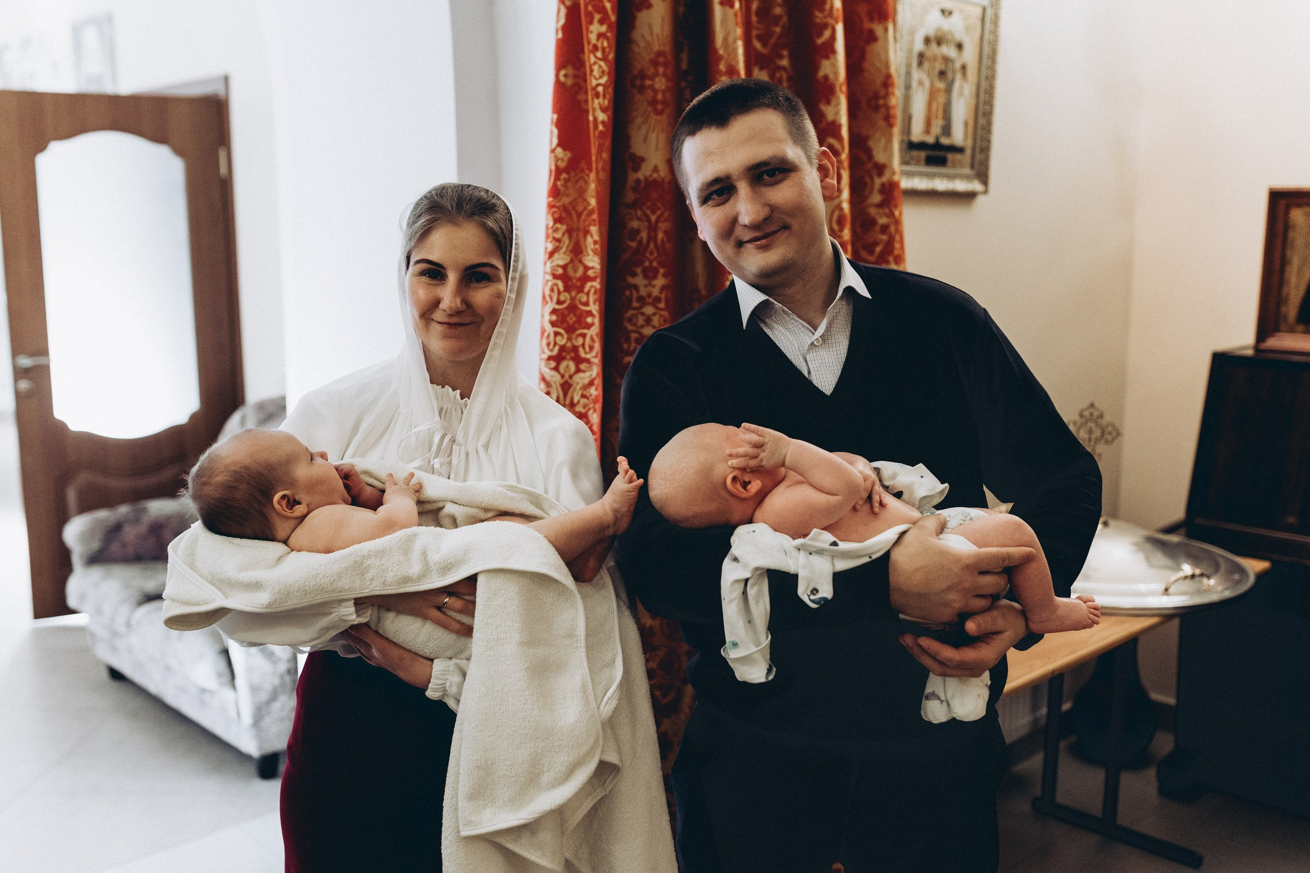 Крещение Ивана и Софии