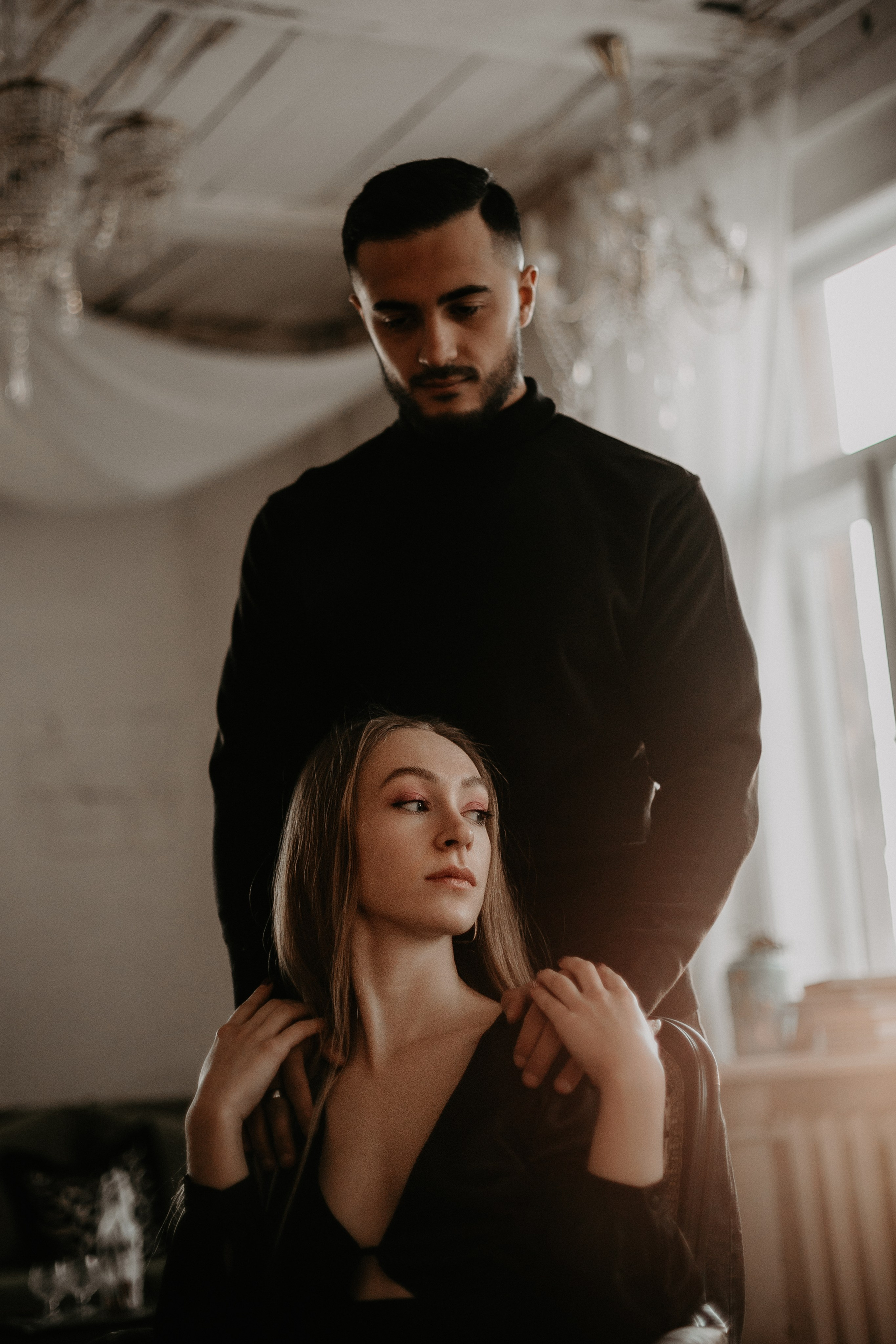 Фотосессия Love Story в студии ArtHouse Екатеринбург. Яна Клещева — фотограф в Екатеринбурге