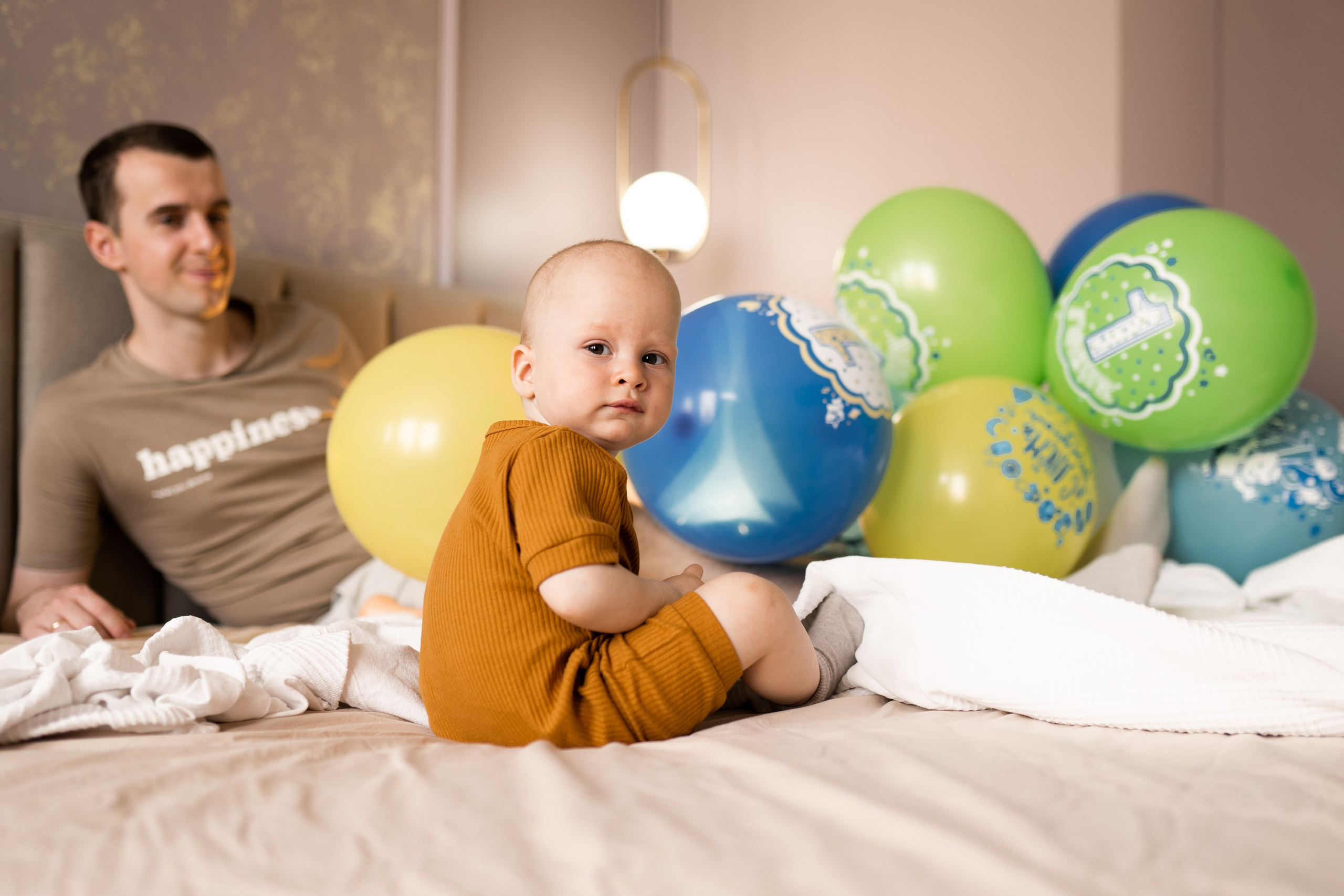 Годик Егору. Семейный и детский фотограф в Санкт-Петербурге Дарина Герчиу