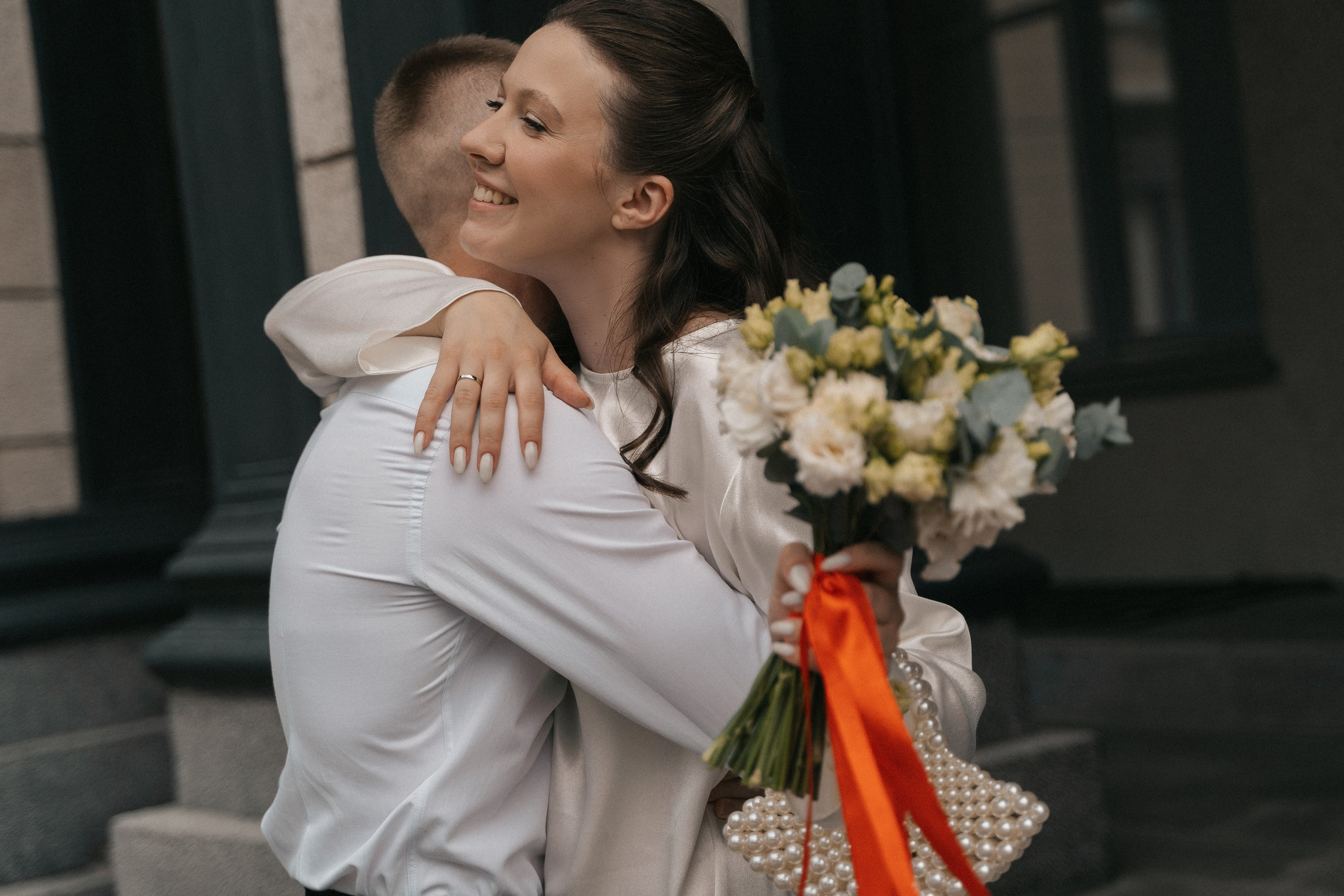Никита и Аня в городе. Семейный, портретный фотограф Новосибирск. Оля Адова