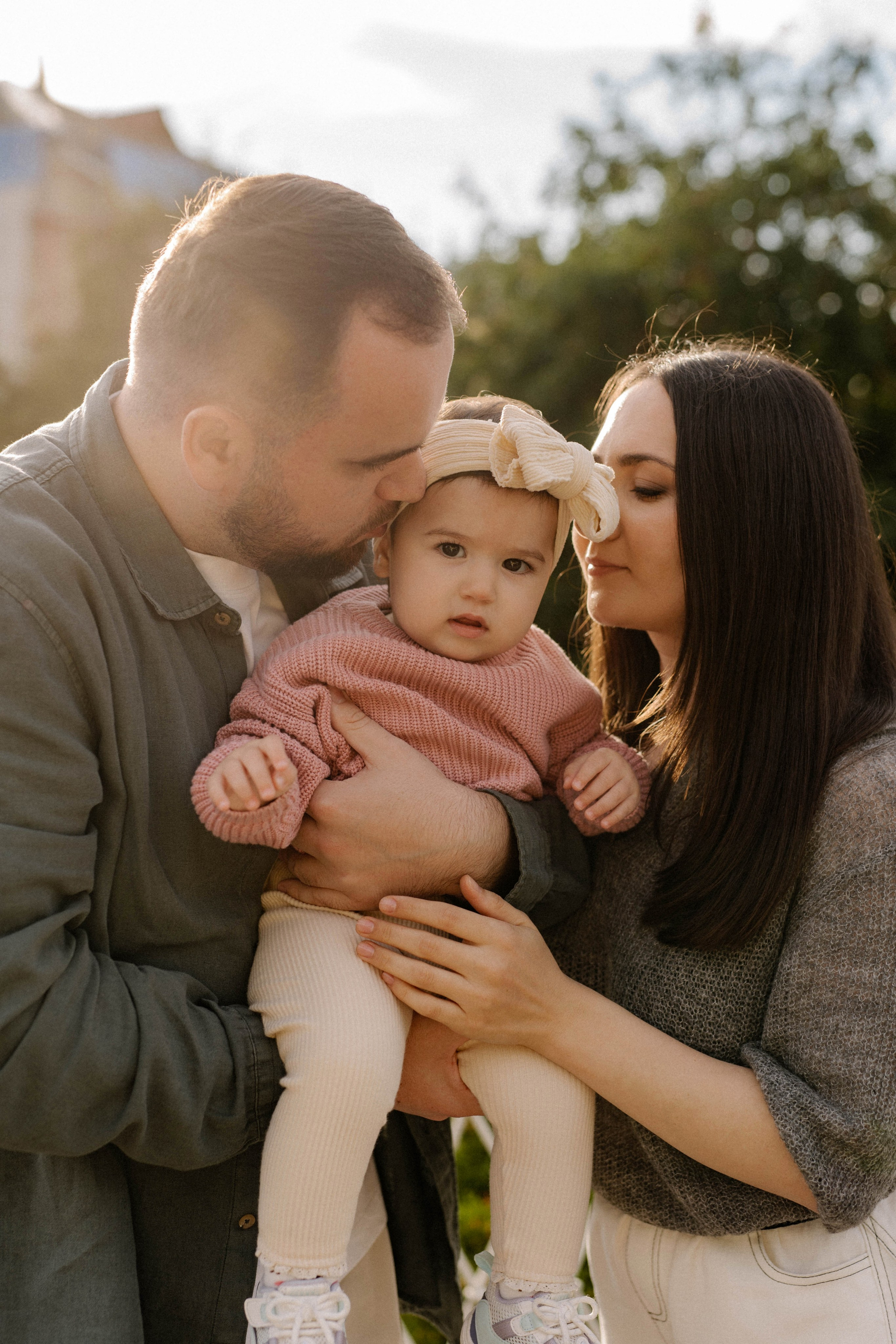 Николай, Ирина и Ева. Свадебный и семейный фотограф в Калуге Анна Киреева
