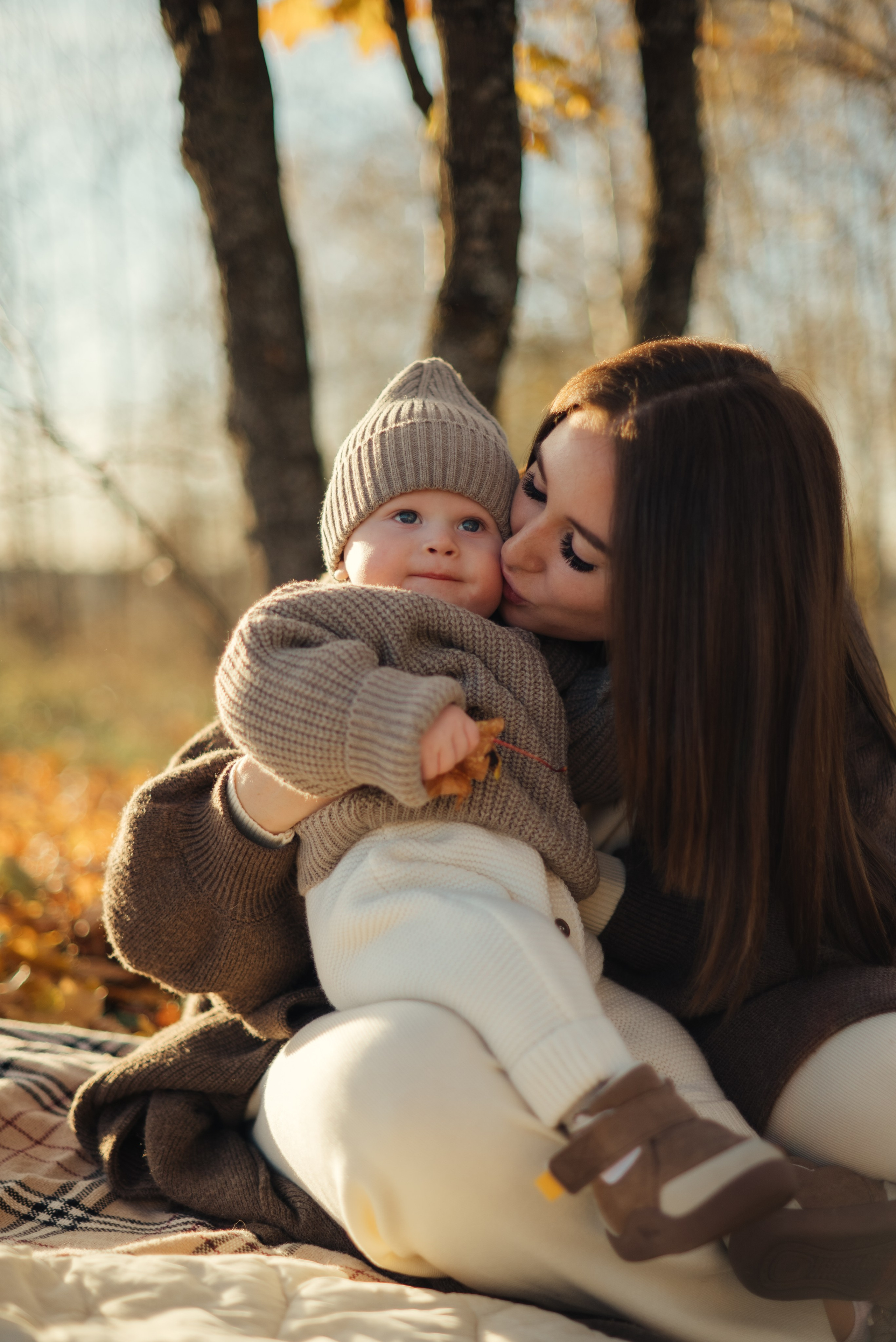 Мамочки осенью. Семейный и детский фотограф в Щелково Алена Дробот