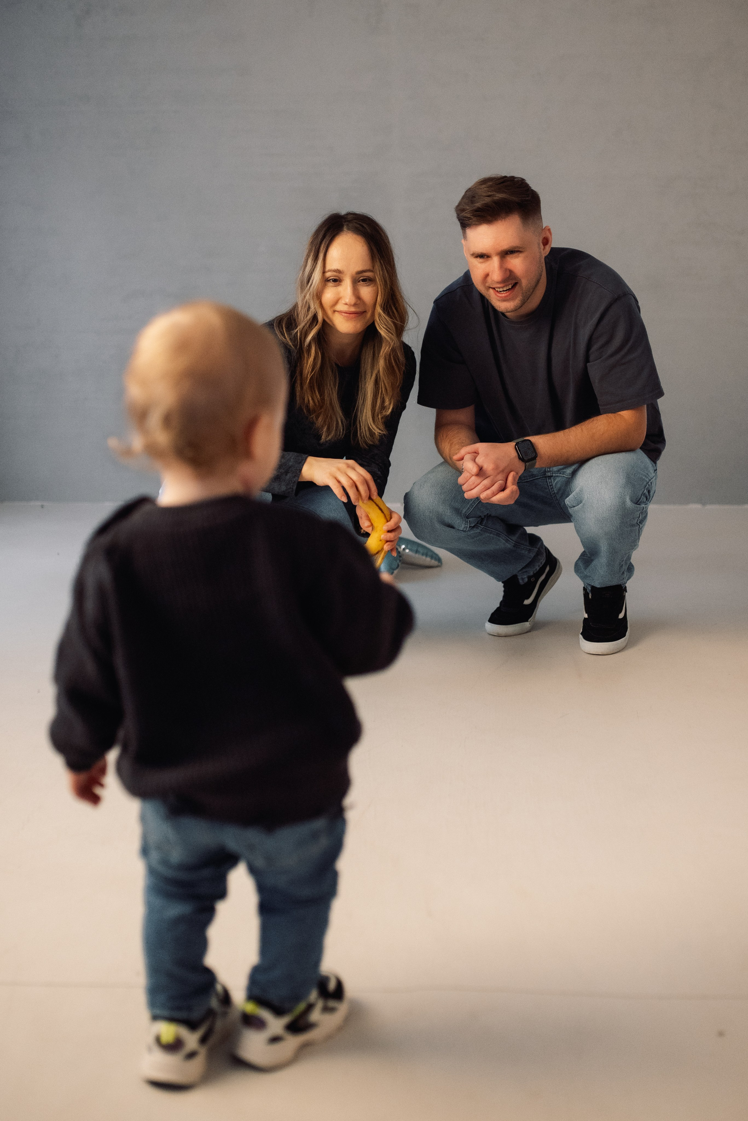 Годовасие с мамой и папой. Семейный и детский фотограф в Щелково Алена Дробот