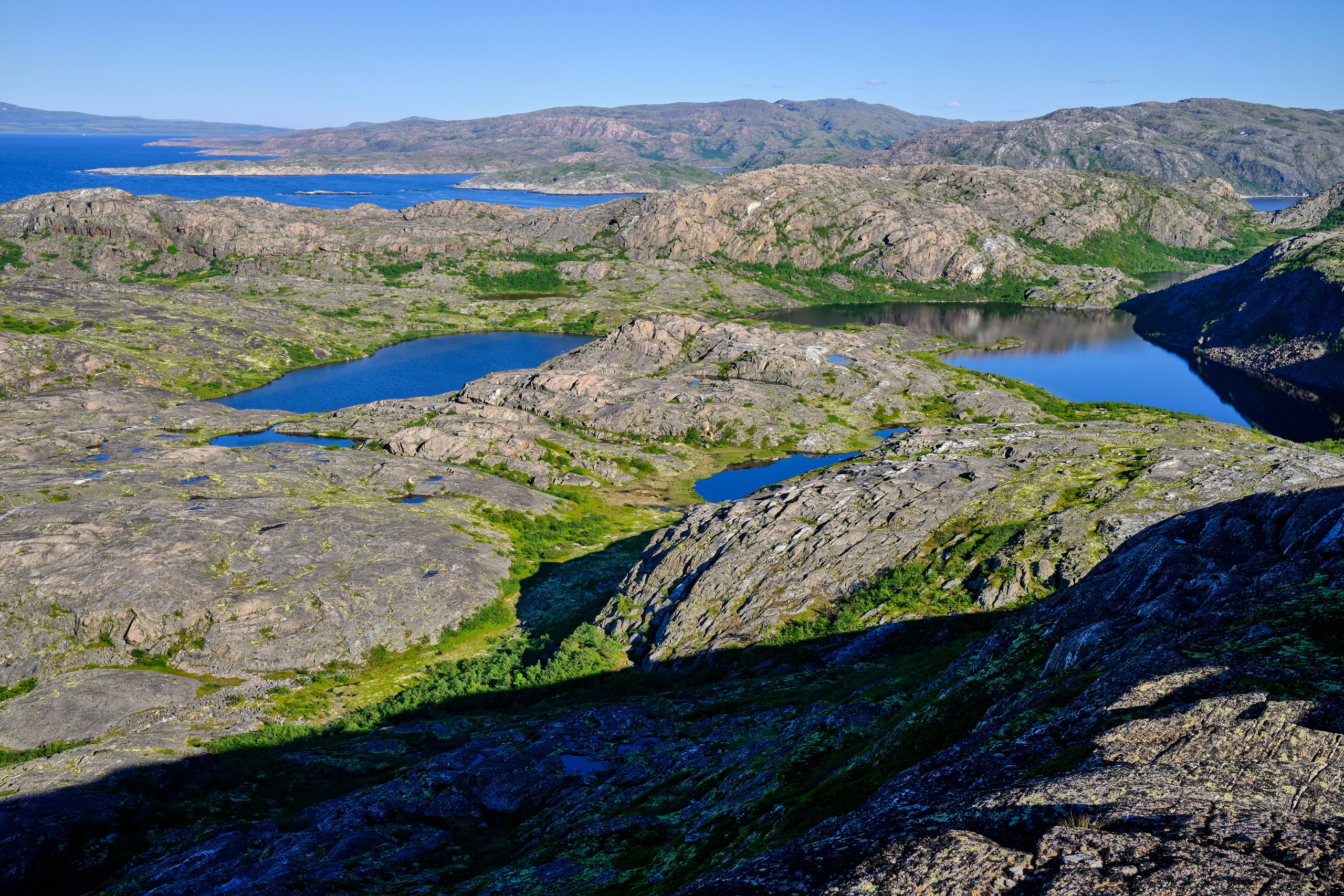 Полуостров Немецкий. Пейзажи Крайнего Севера. Баренцево море, Рыбачий, Средний, Немецкий