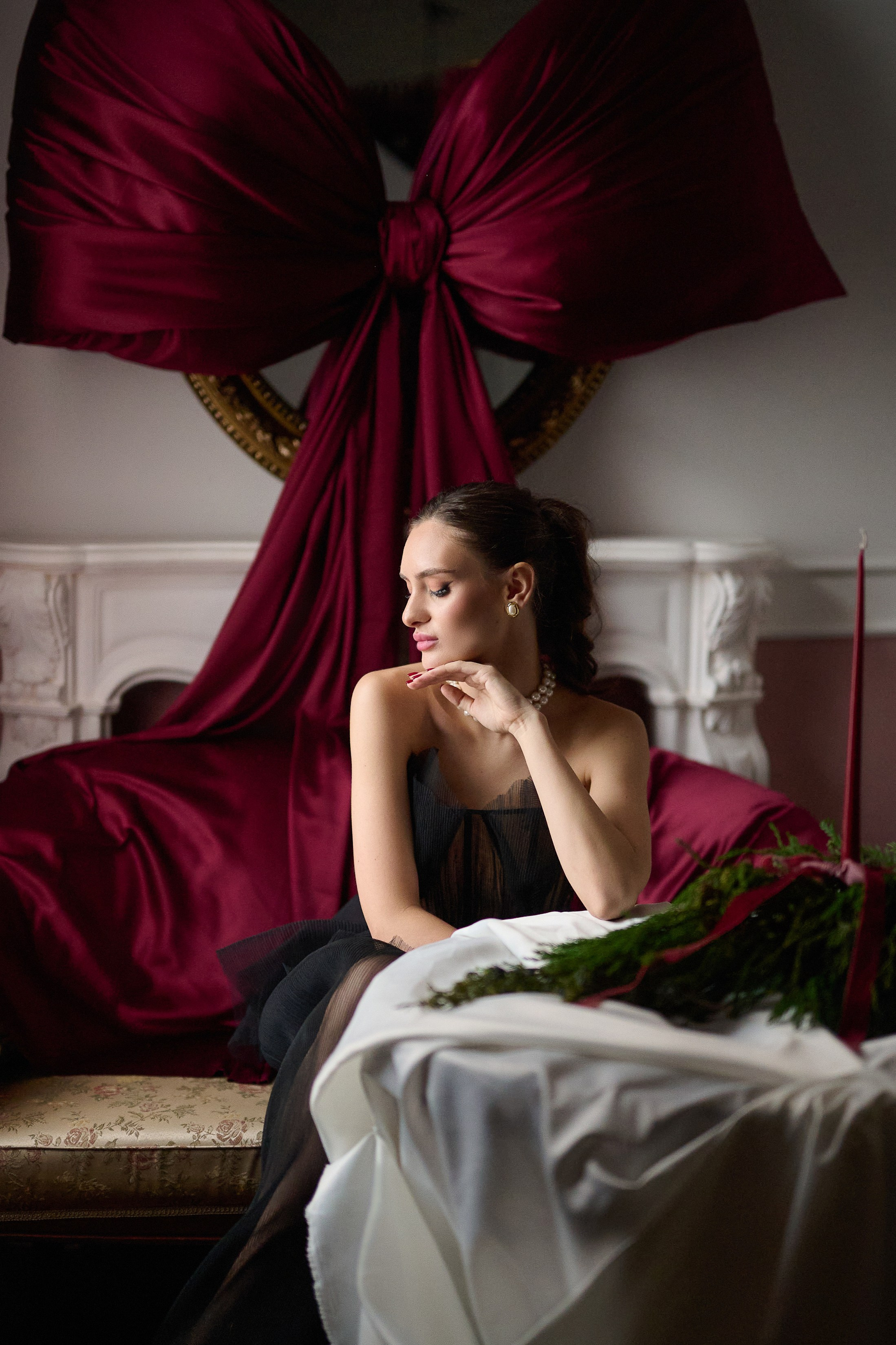 Новогодняя фотосессия без ёлки. Semerlina.ru