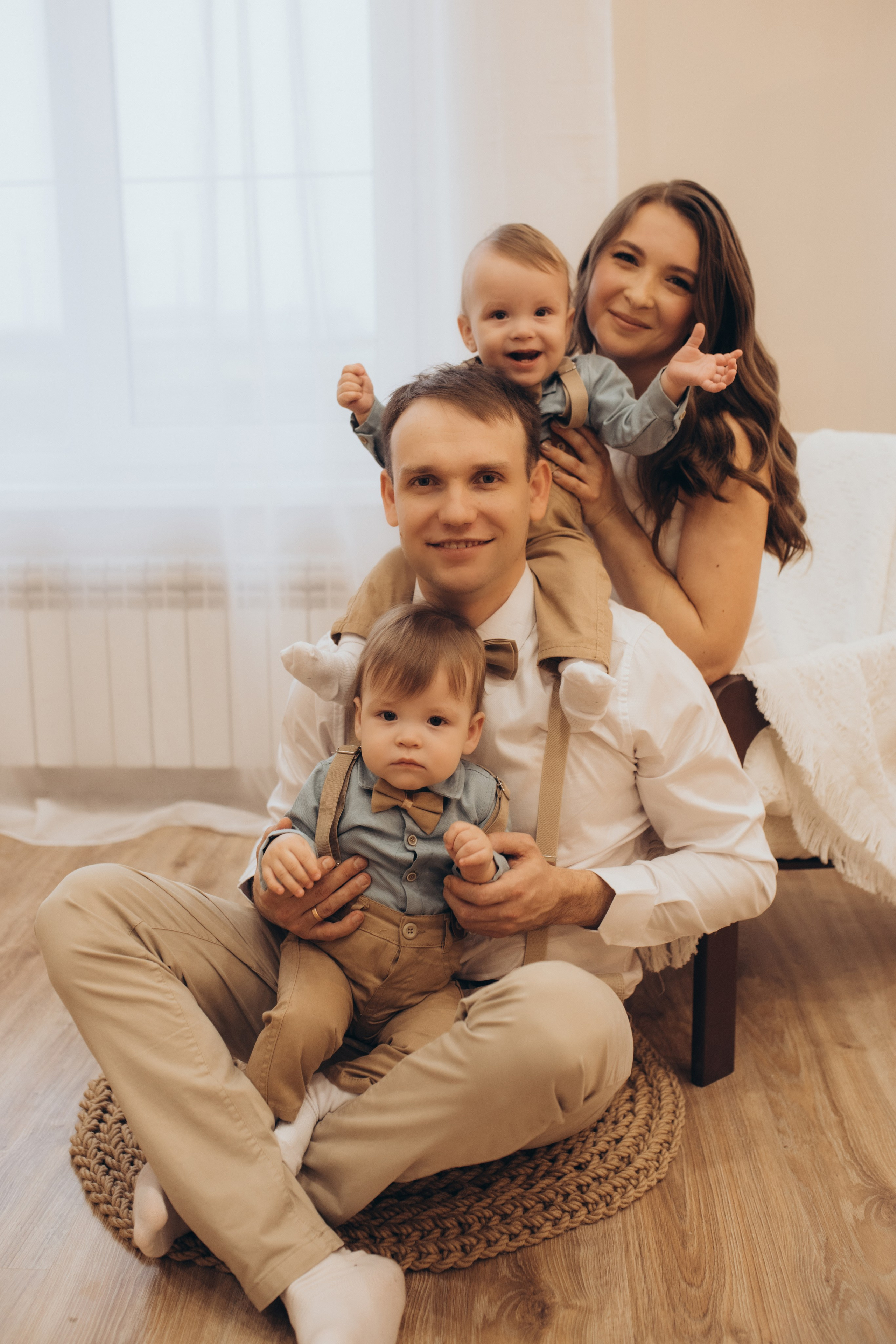 Годовасик Петра и Савелия. Свадебный и семейный фотограф в Белгороде Евгения Курочкина