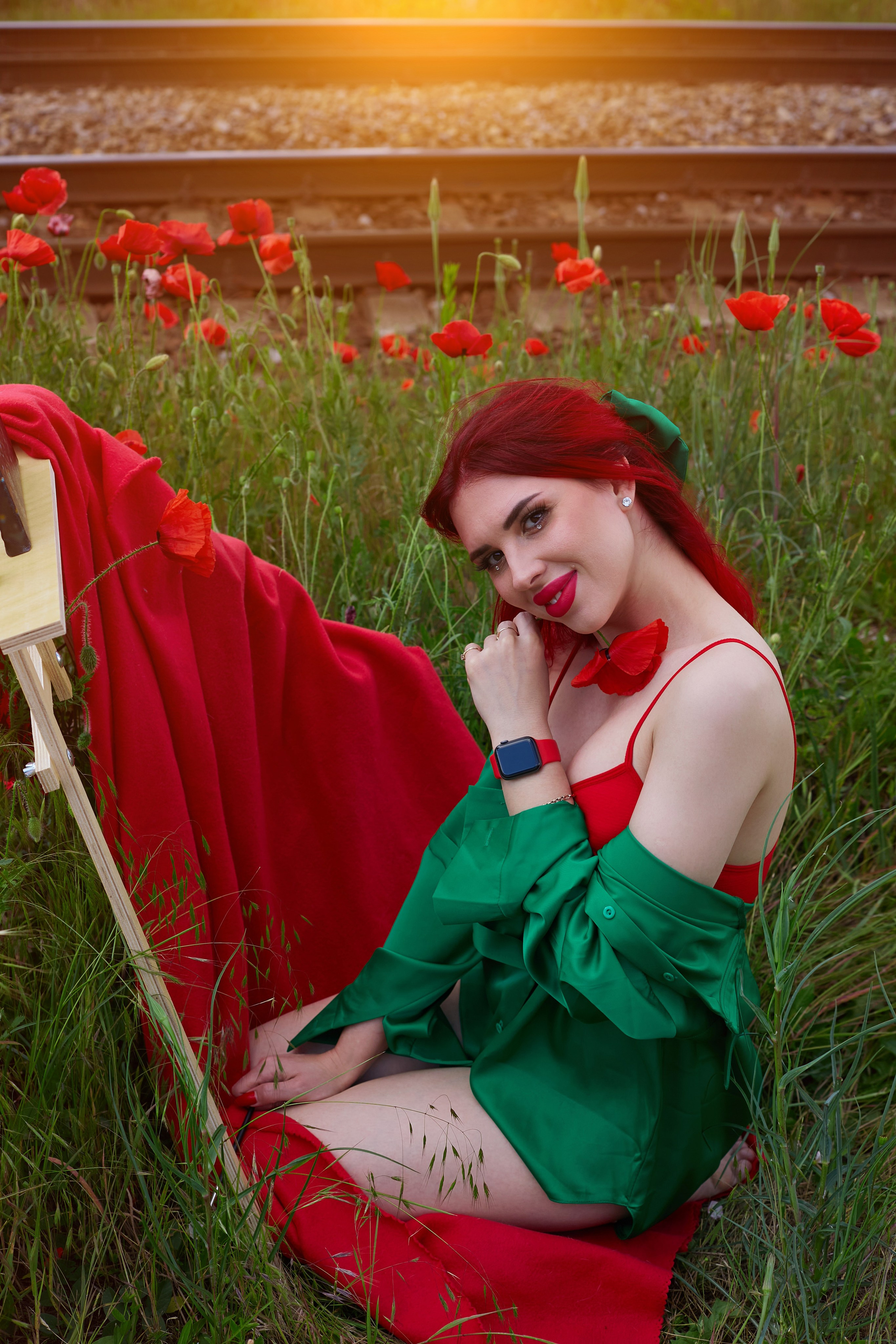 «Картина с маками». Свадебный и креативный фотограф в ЮФО и МСК