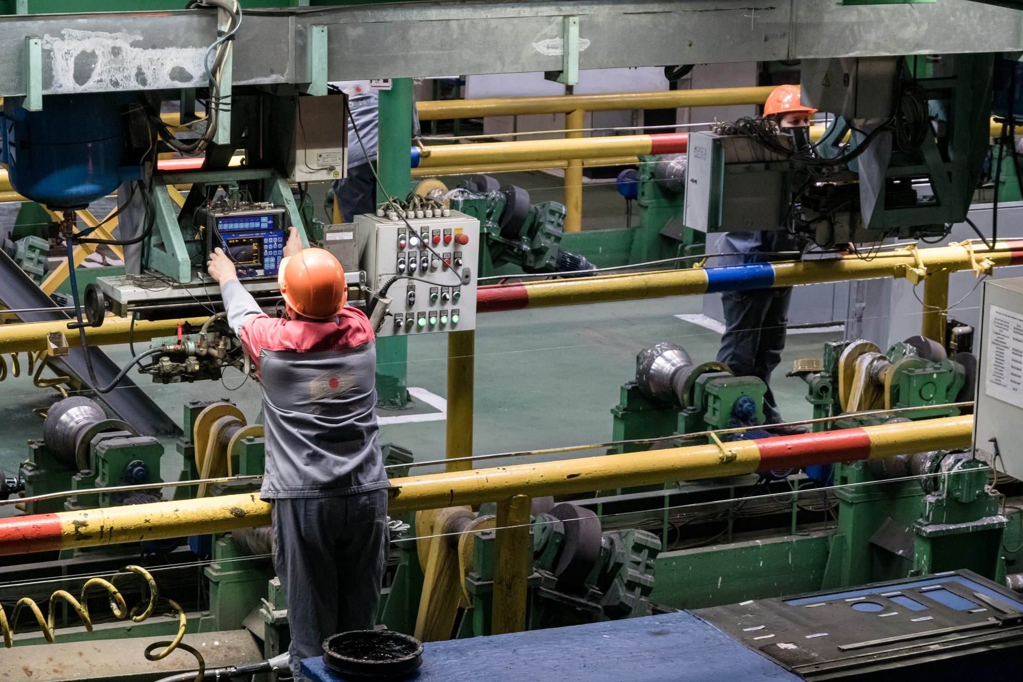 Промышленная фотосъемка металлургического предприятия. Интерьерный и архитектурный фотограф в Москве Панова Ольга