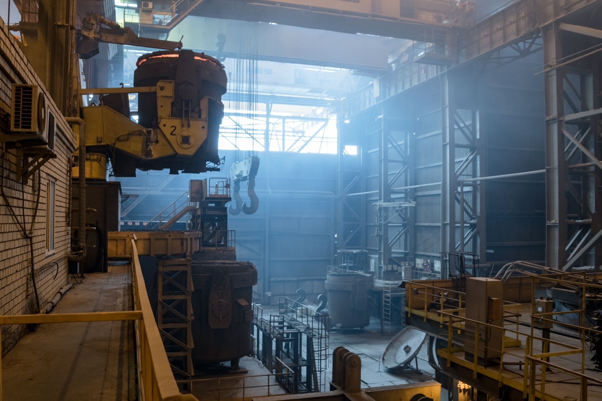 Промышленная фотосъемка металлургического предприятия. Интерьерный и архитектурный фотограф в Москве Панова Ольга