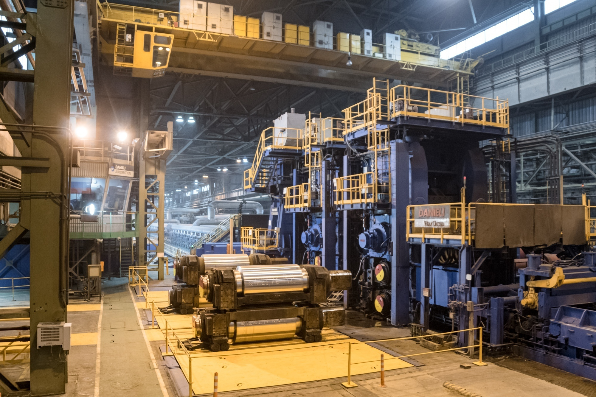 Промышленная фотосъемка металлургического предприятия. Интерьерный и архитектурный фотограф в Москве Панова Ольга