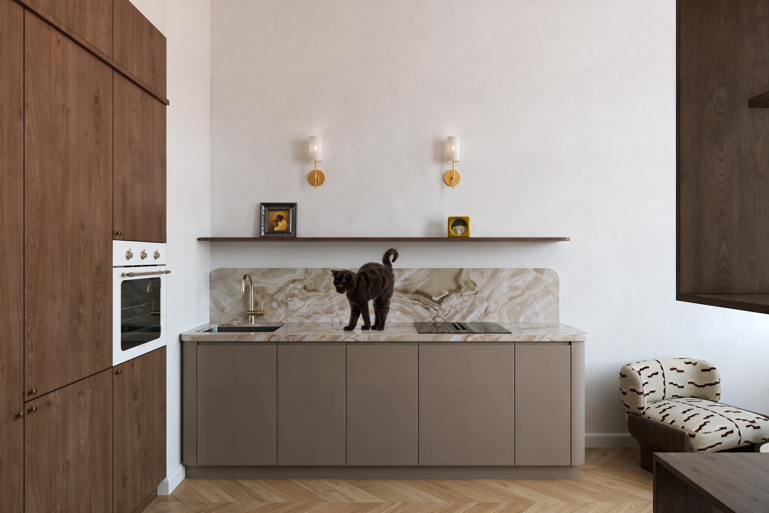 The Warmth of Wood. Dissirra — интерьерные 3D-визуализации. Фотореалистичные рендеры для дизайнеров и студий