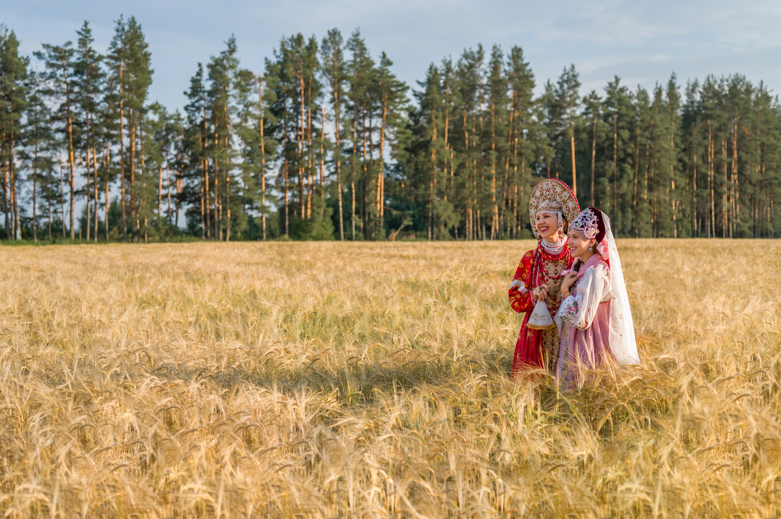 Фотосессия в русском народном костюме. Фотограф Юлия Кондратьева