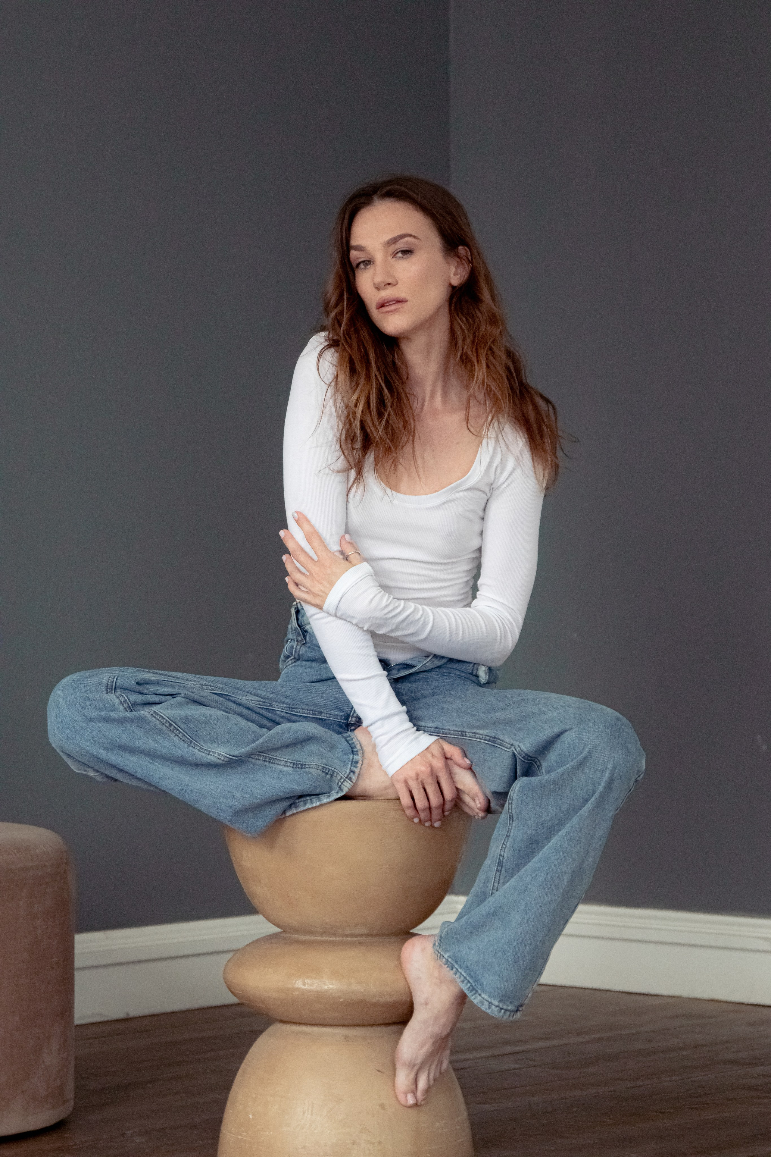 Фотокарточки с воркшопа на котором Анхен показывала мастерство позиров. Портретный и пейзажный фотограф Никита Павлов