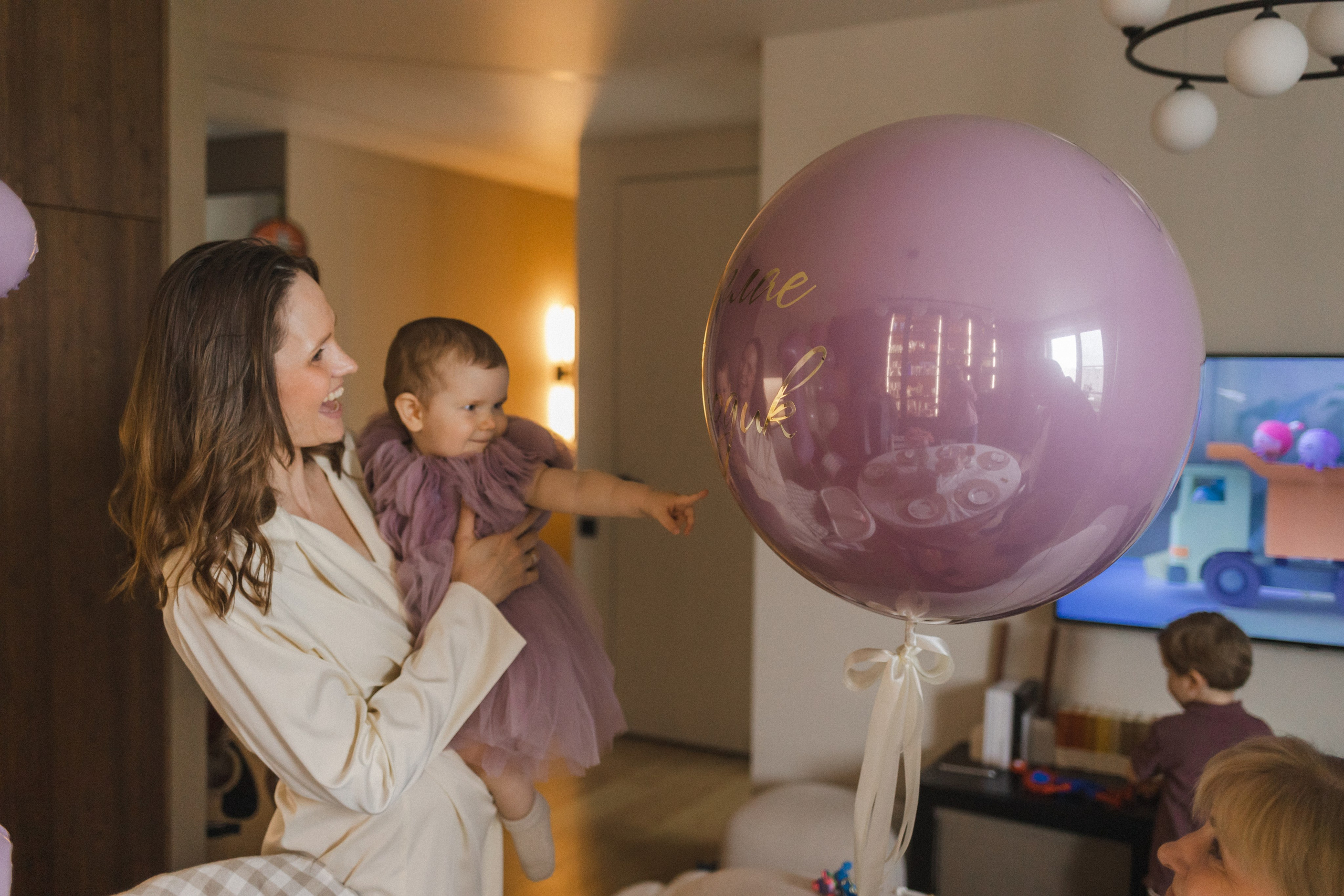 Аглае 1 годик. Семейный фотограф в Москве