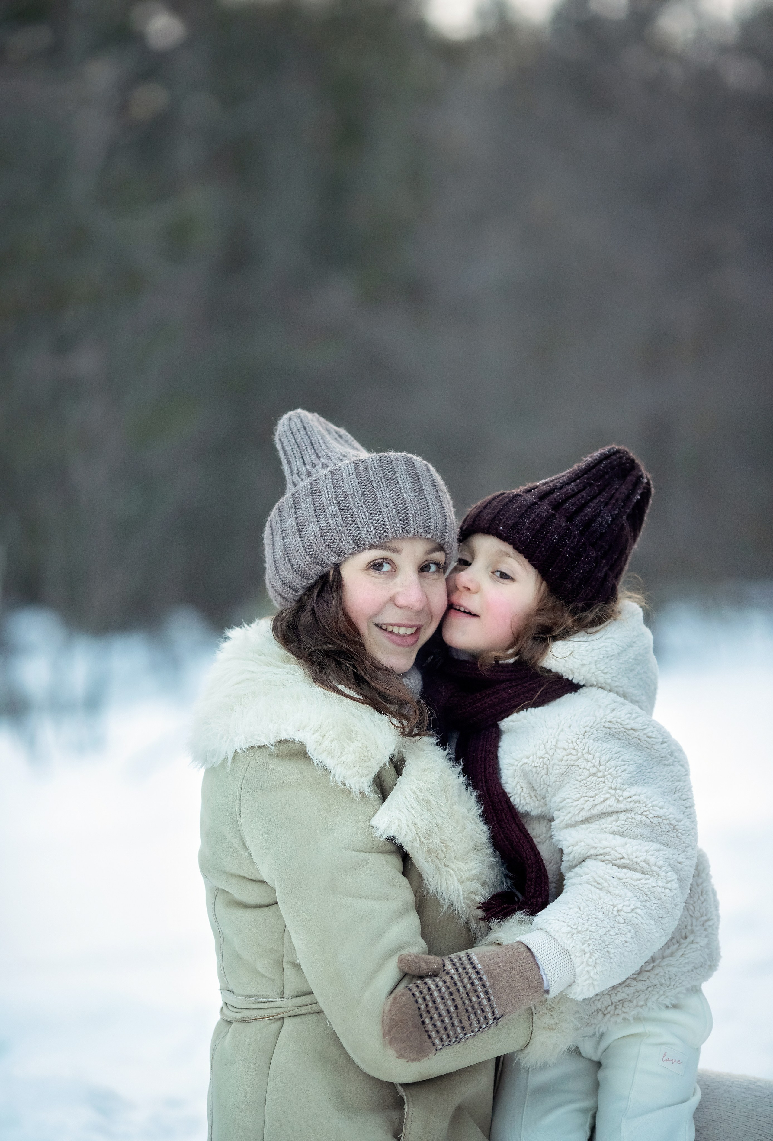 Воркшоп «В зимнем лесу». Семейный и детский фотограф в Саратове Полина Коткина