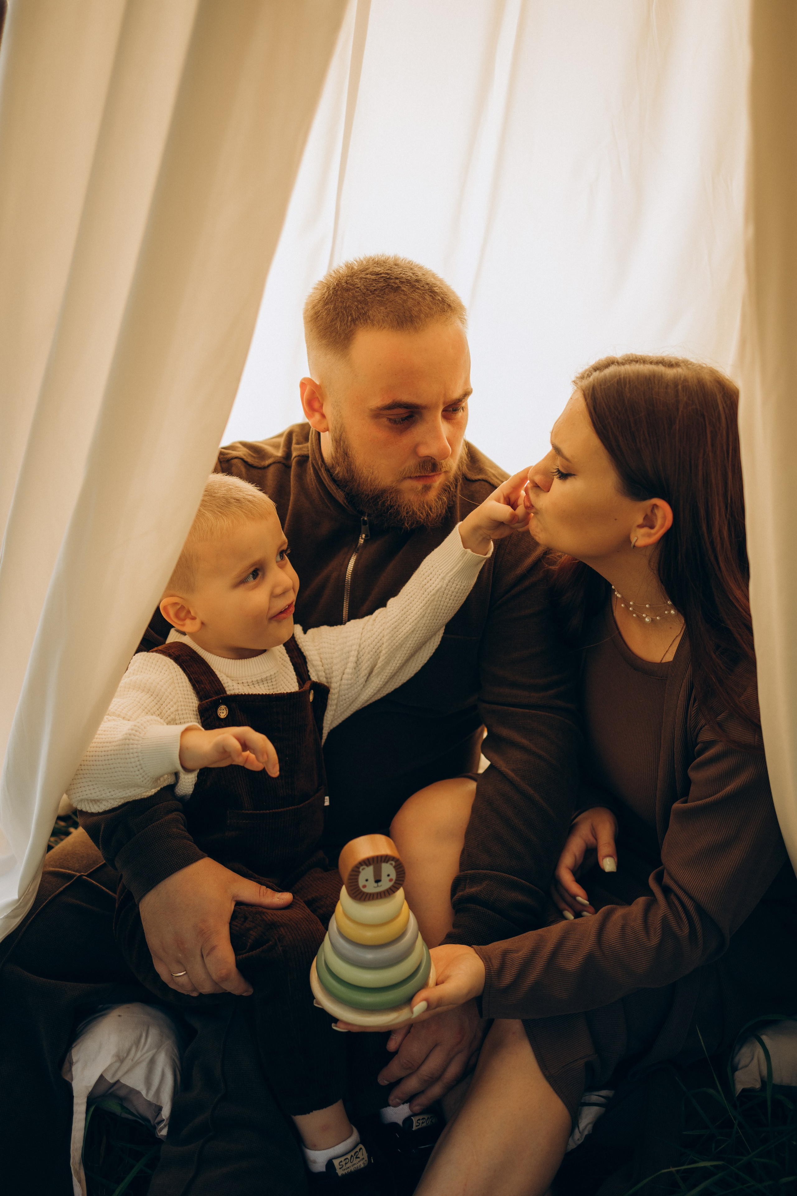 3 годика малышу (7.09.2025 г.) г. Жуков (Калужская обл.). Надежда Стар семейный и церковный фотограф в Жукове и Калужской области