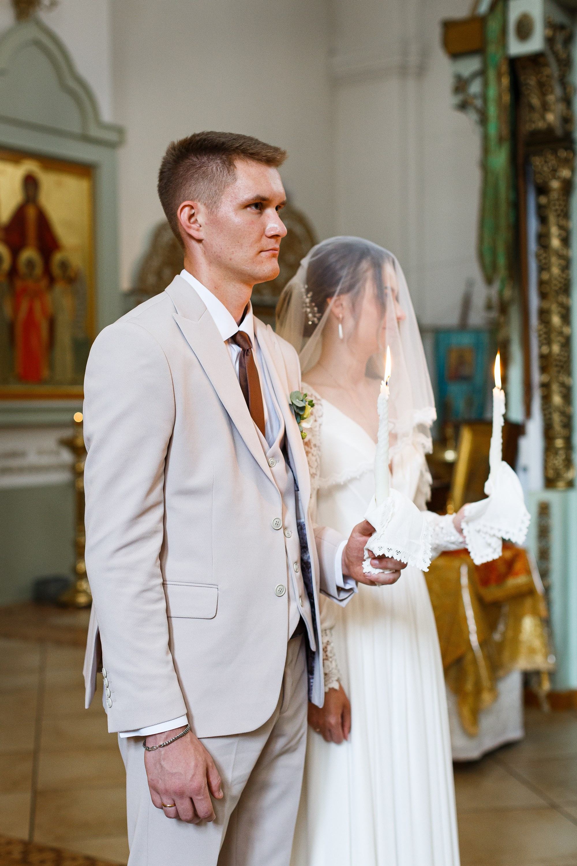 Венчание в храме Живоначальной Троицы на Шаболовке