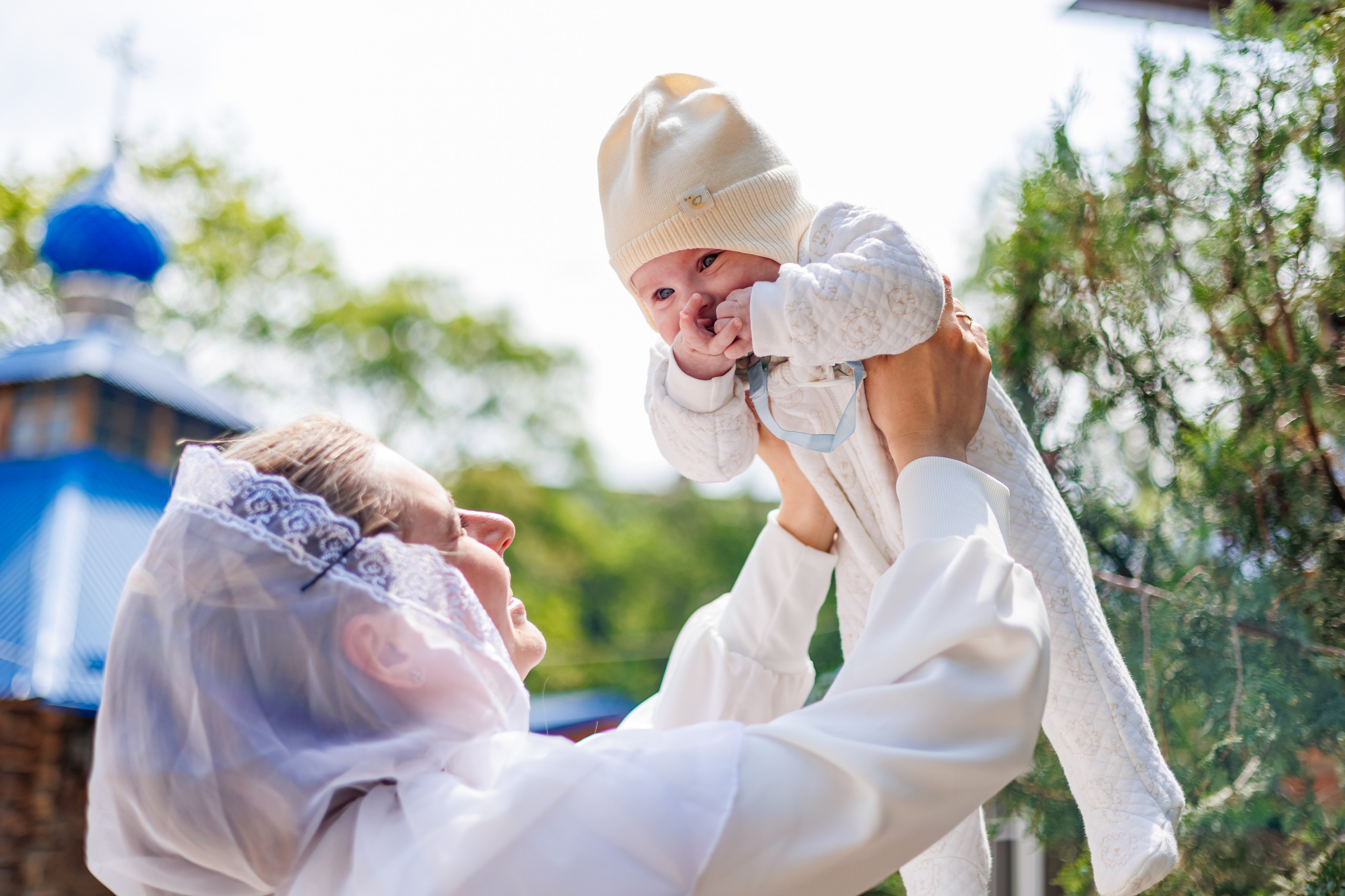 Крещение близняшек. Свадебный и семейный фотограф в Армавире