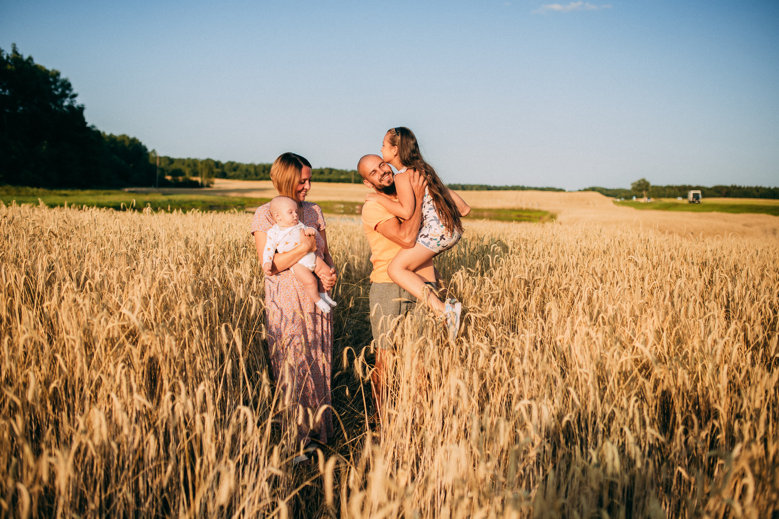 Поле. Свадебный и семейный фотограф Анастасия Меркуль