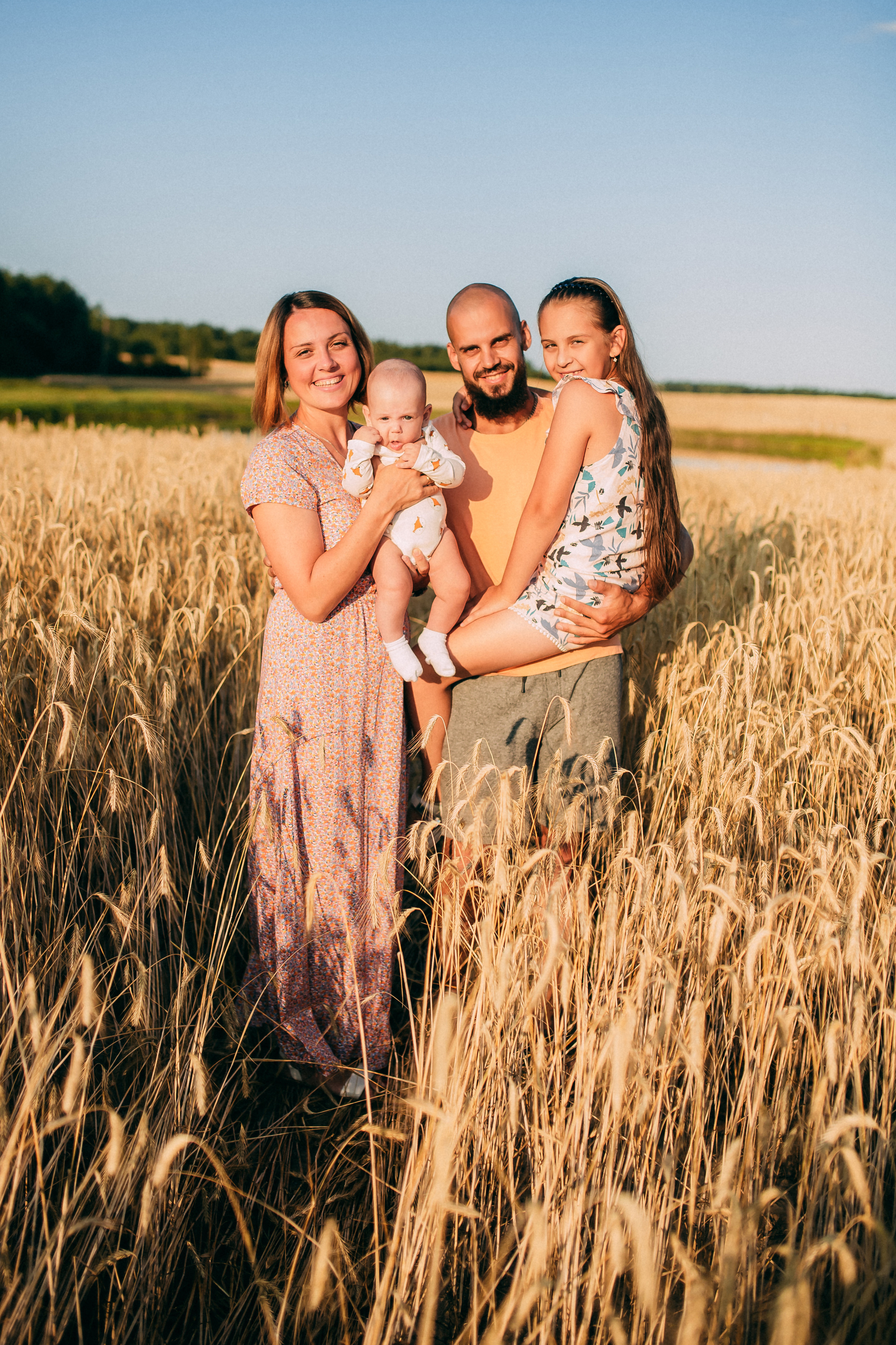 Поле. Свадебный и семейный фотограф Анастасия Меркуль