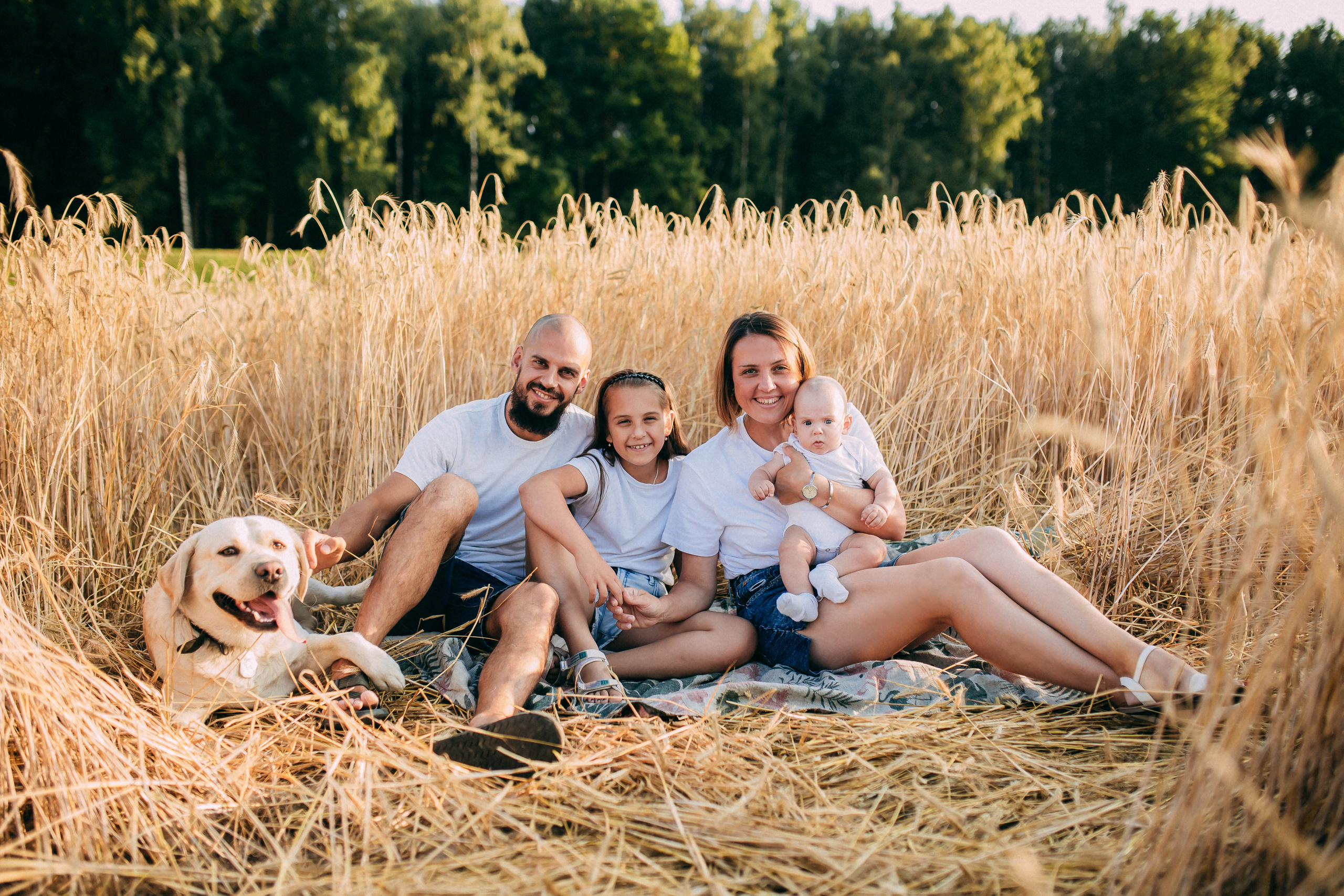 Поле. Свадебный и семейный фотограф Анастасия Меркуль