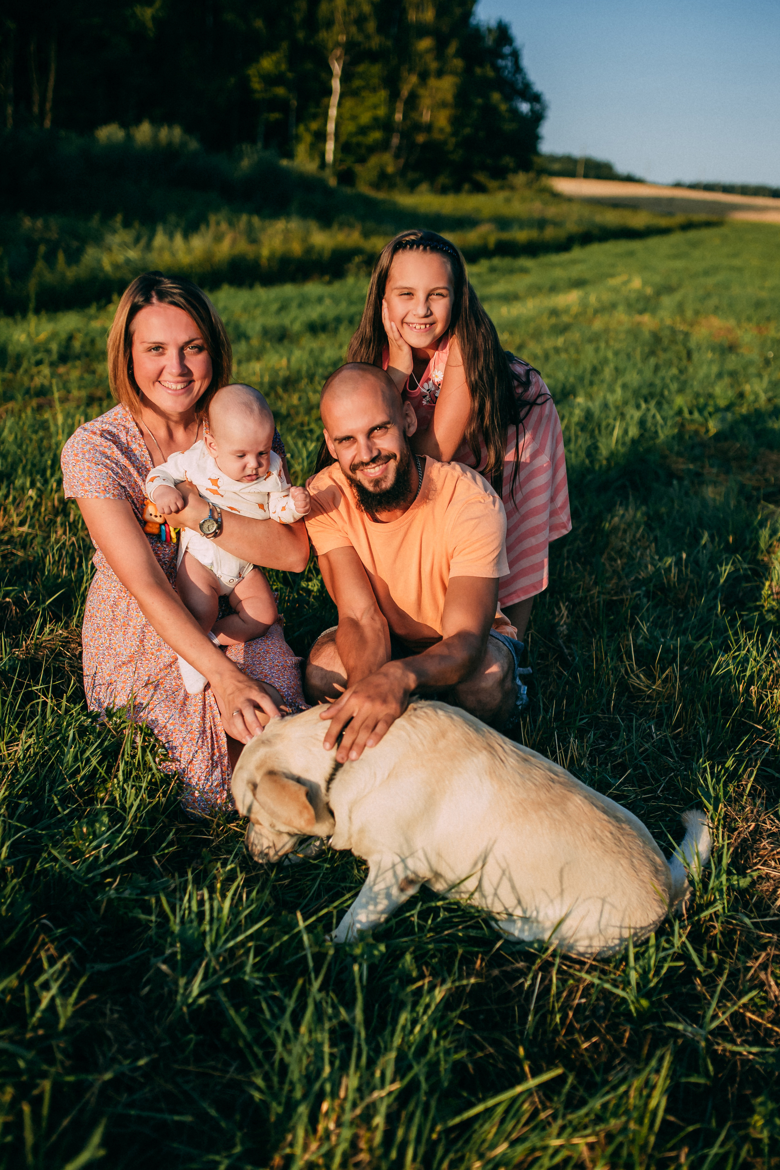 Поле. Свадебный и семейный фотограф Анастасия Меркуль