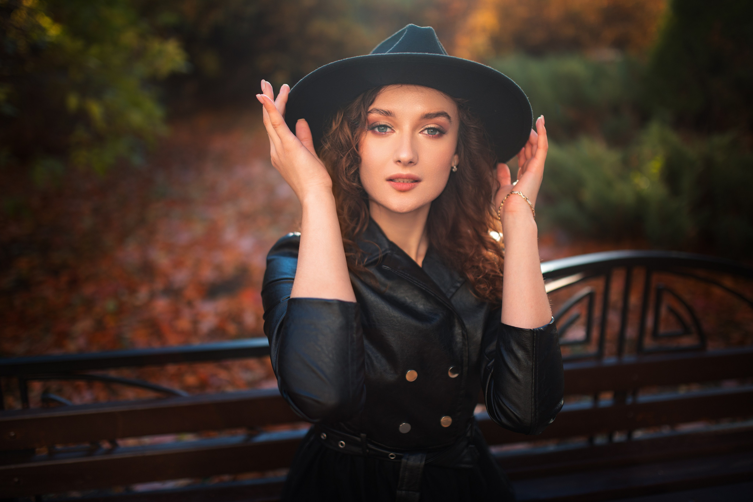 Осенняя фотосъемка в парке с Анастасией в формате для «себя»