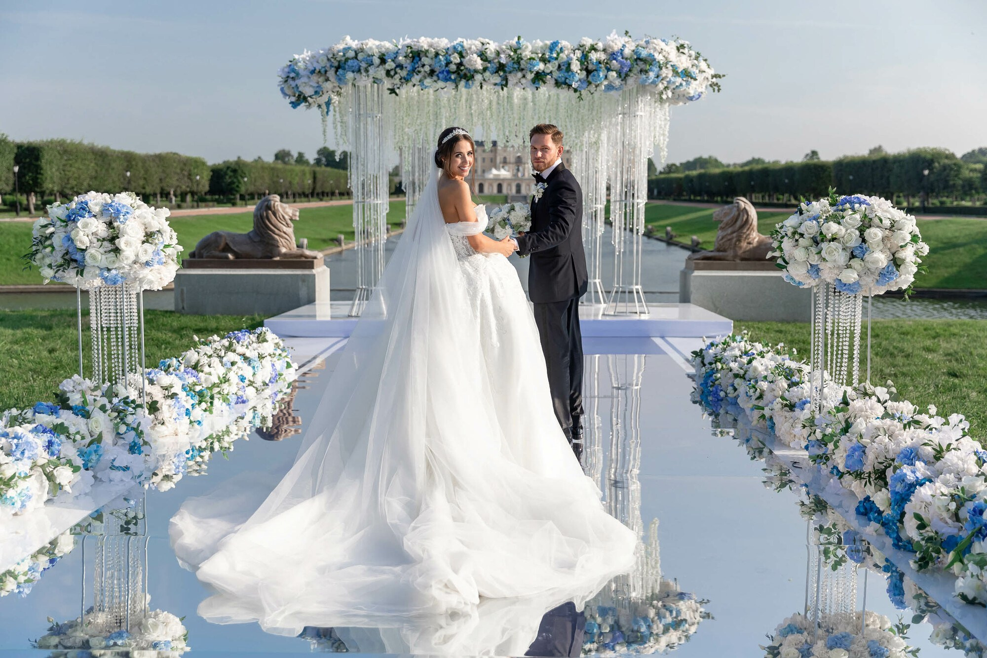 Свадьба в Константиновском дворце. Свадебный фотограф в Санкт-Петербурге и Москве Андрей Нестеров