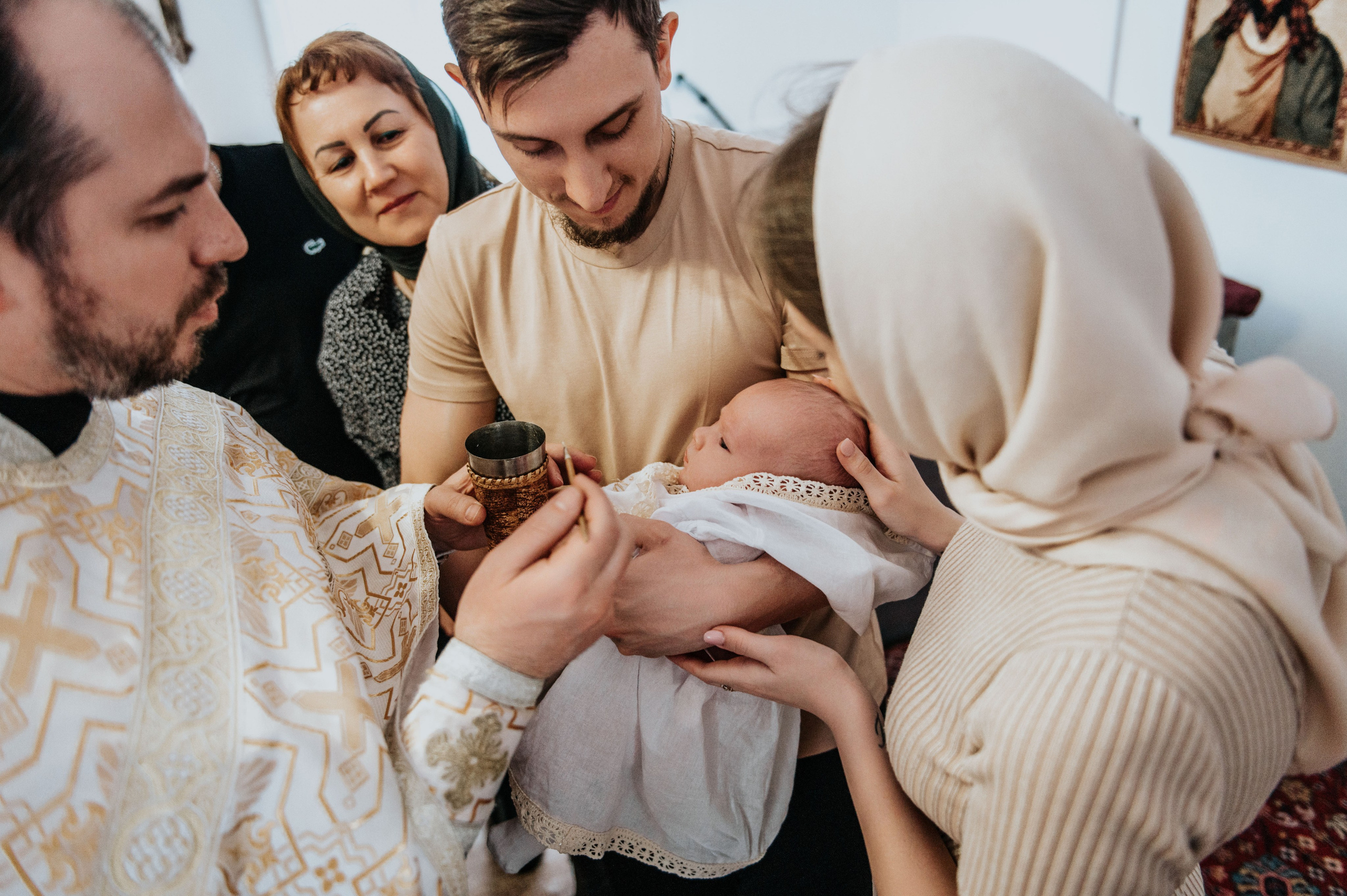 Таинство крещения Мирославы. Фотограф в Сургуте Светлана Гибадуллина