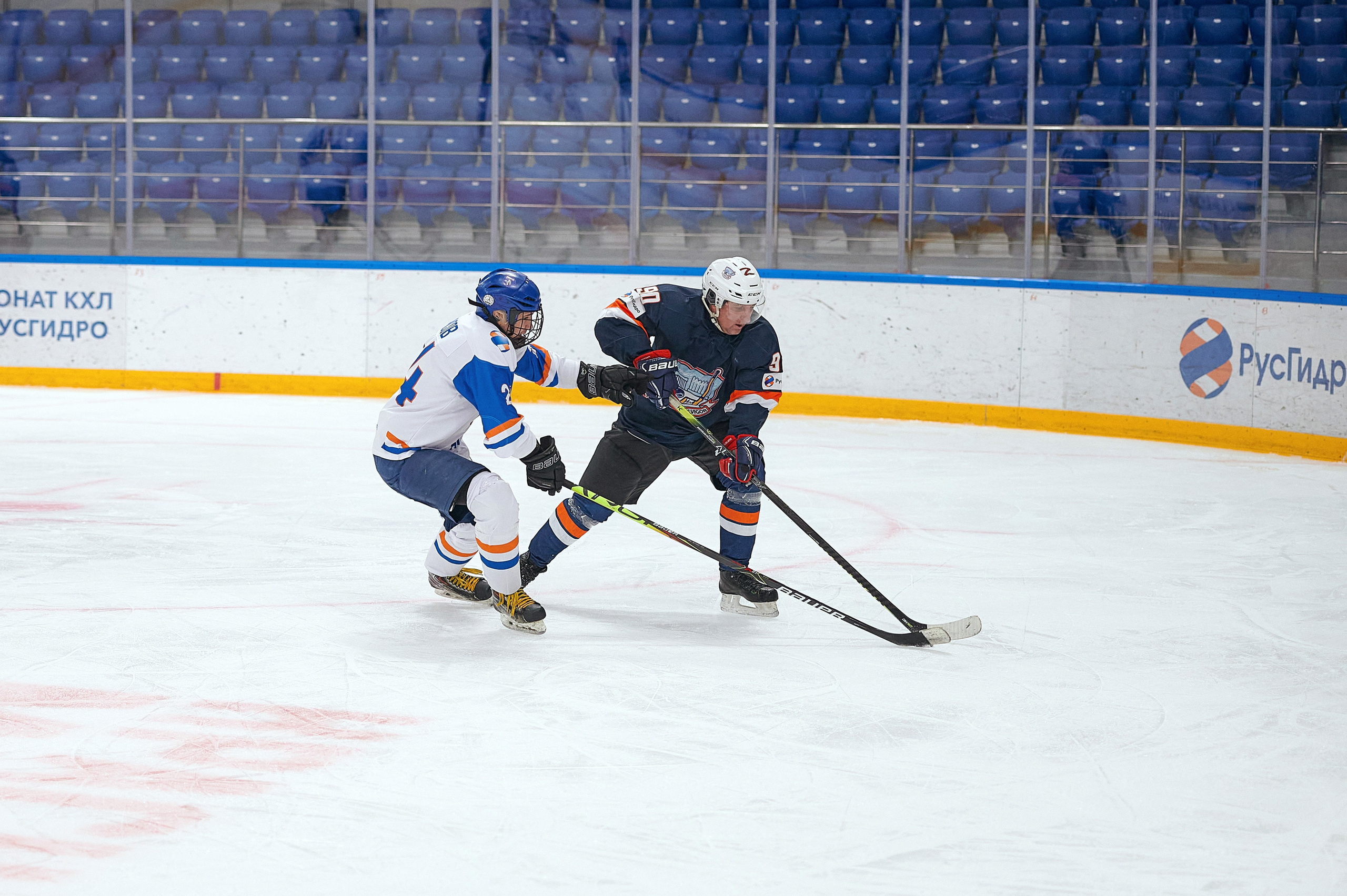 Портфолио репортажной фотосъёмки: Кристалл арена — Хоккей — РусГидро. Фотограф Яковлев Роман — Красноярск