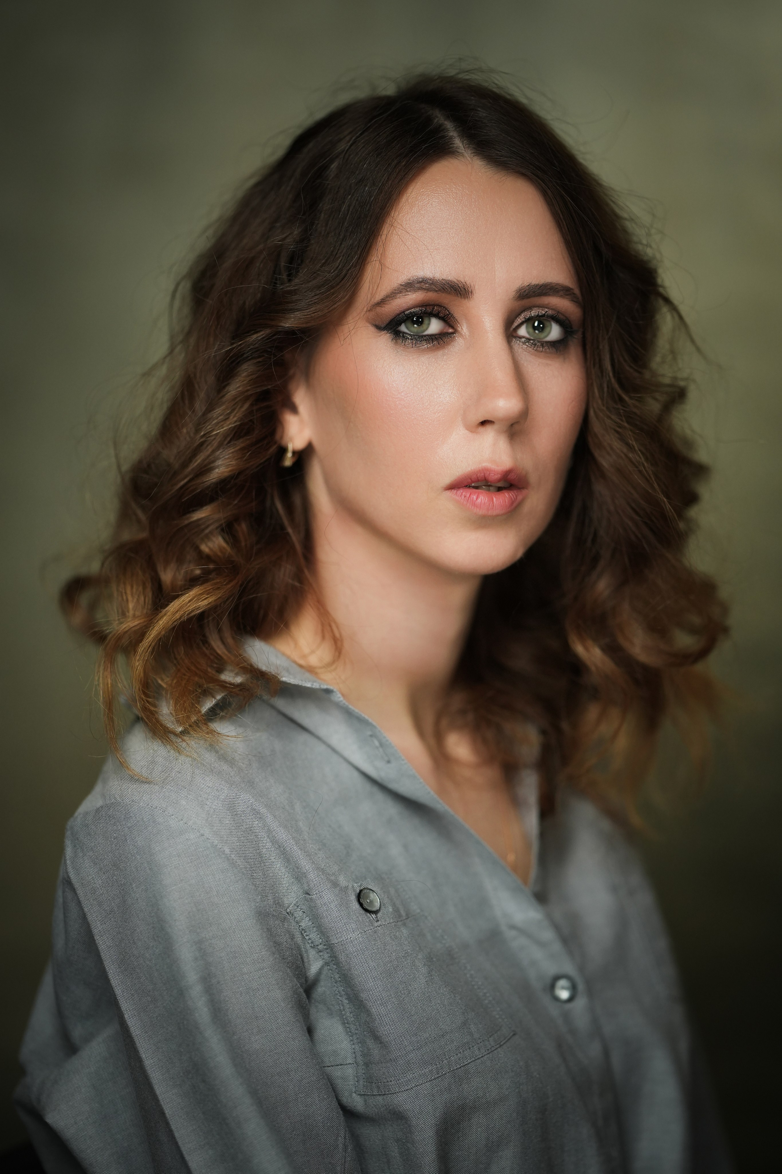 Студийная фотосессия Марии. Портретная съемка в Москве, студийный фотограф Игорь Фомин