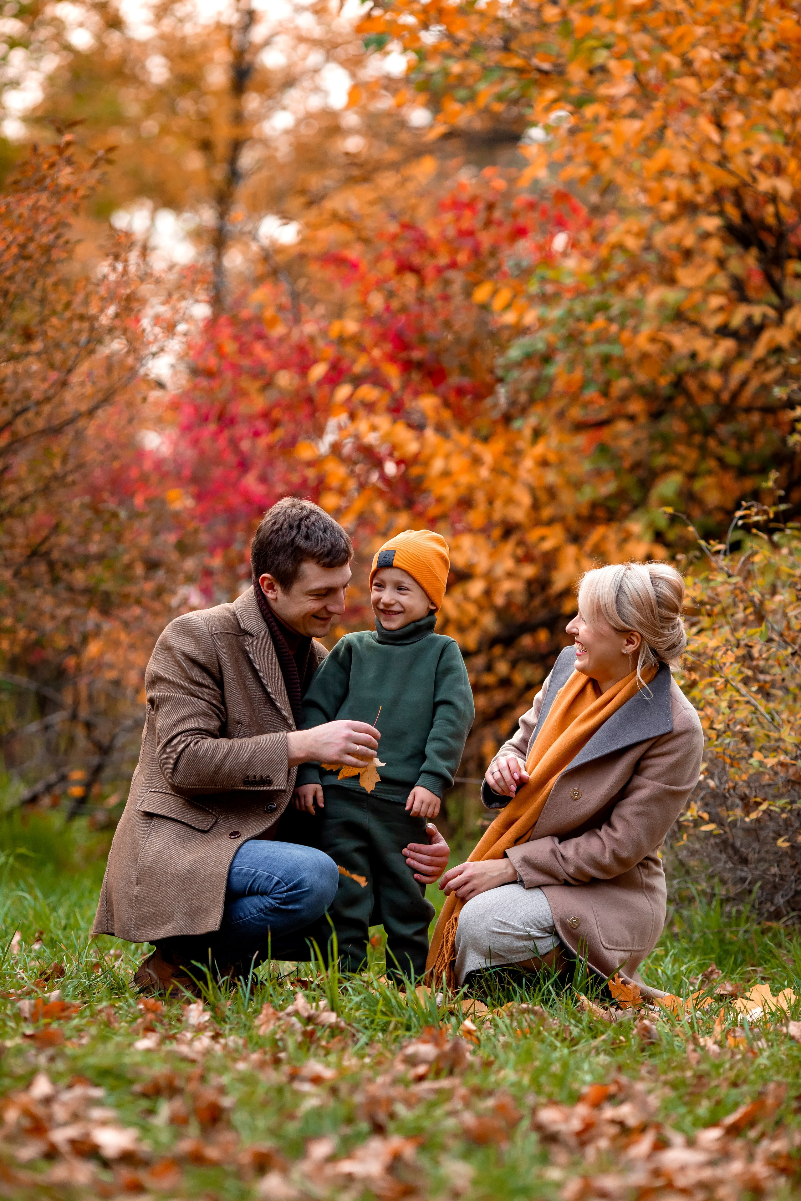 Осенняя фотопрогулка. Семейный и детский Фотограф Александра Алматы