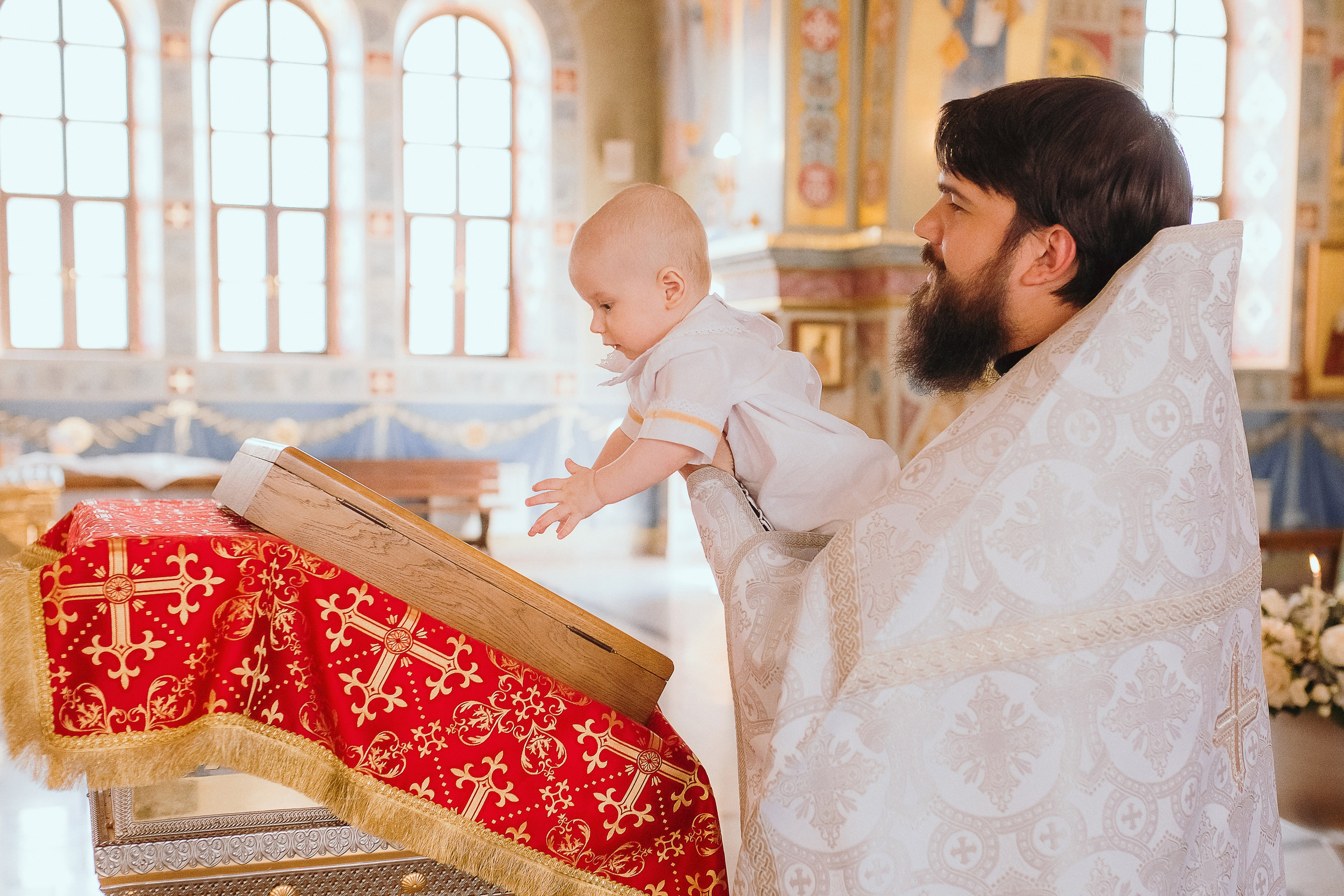 Таинство Крещения. Портретный и свадебный фотограф в Воронеже Елена Михайлова
