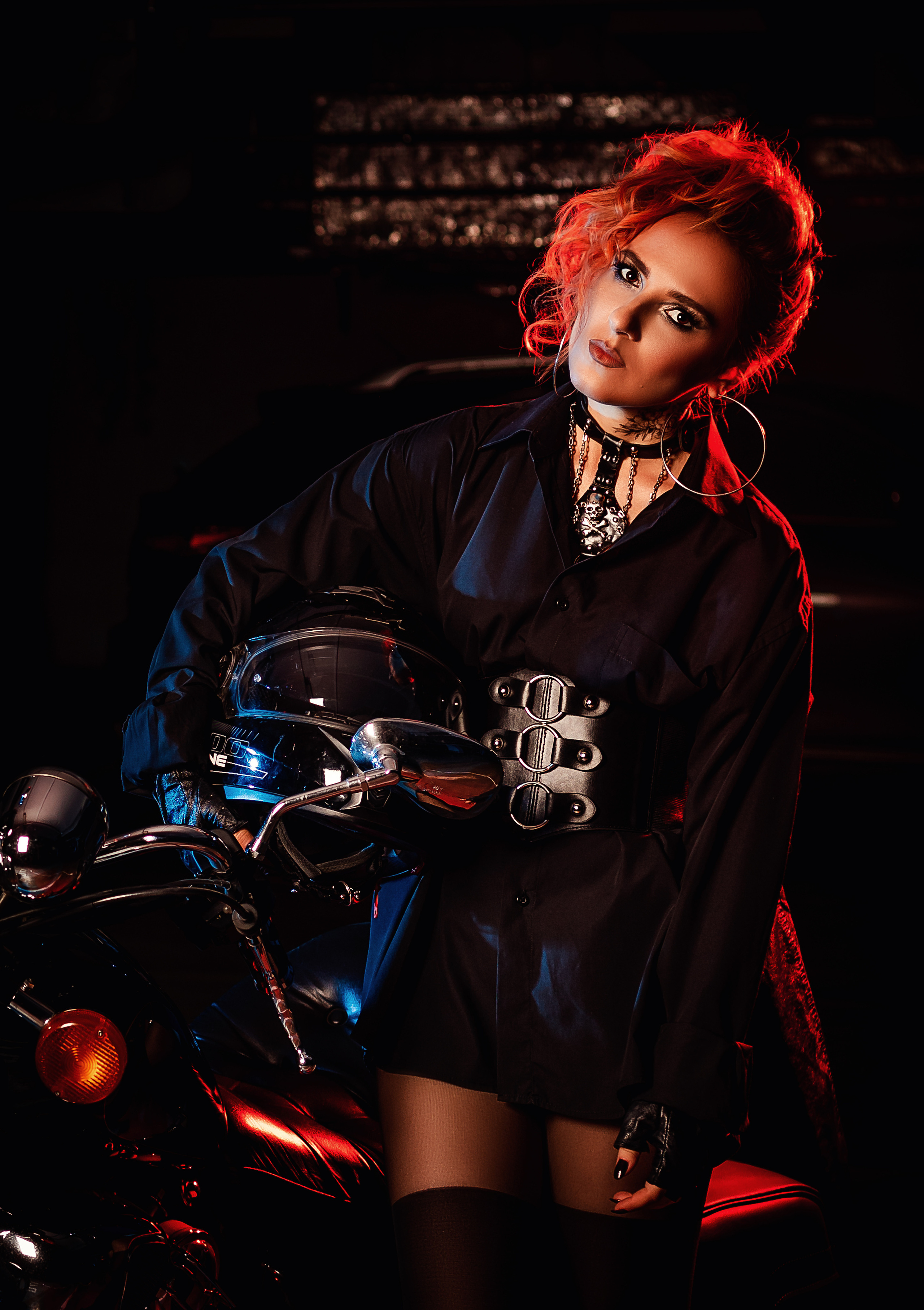 Фотопроект «Рок и байк». Ирина Ананич. Фотограф в Красноярске