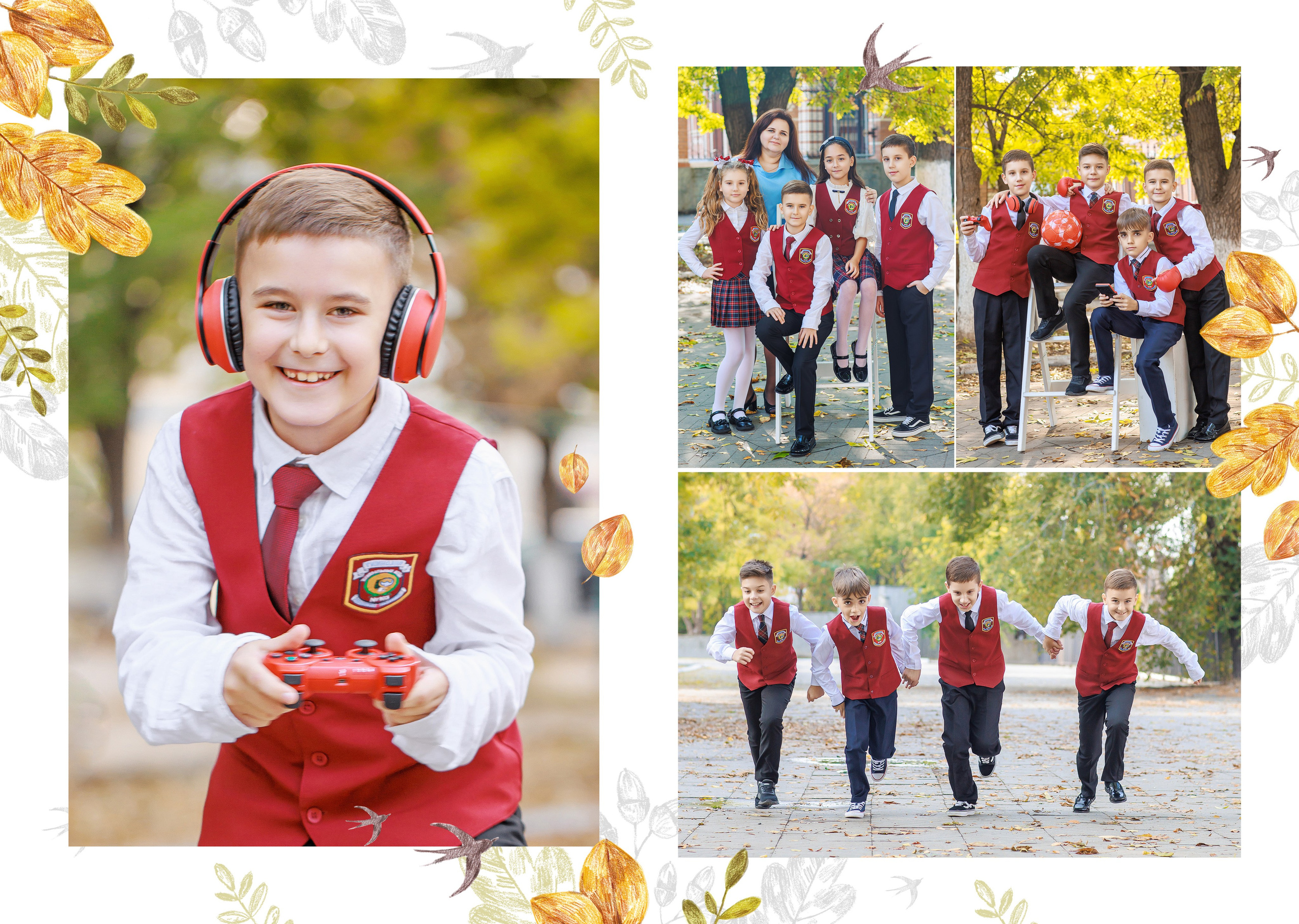 Школьный альбом для начальной школы