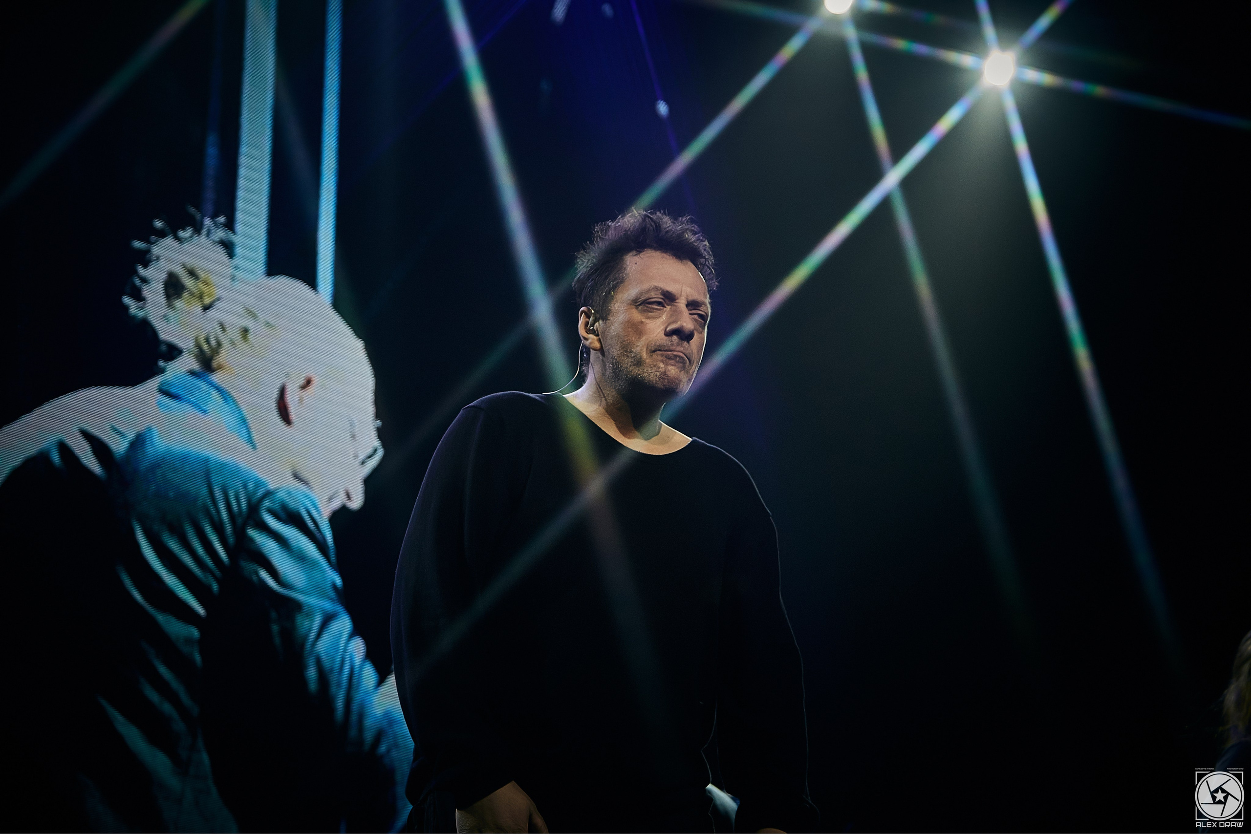 Глеб Самойлов Агата Кристи 35 лет! 06.12.2023 Гранд Холл Сибирь. Фотограф Москва Concerts photo / Fashion photо