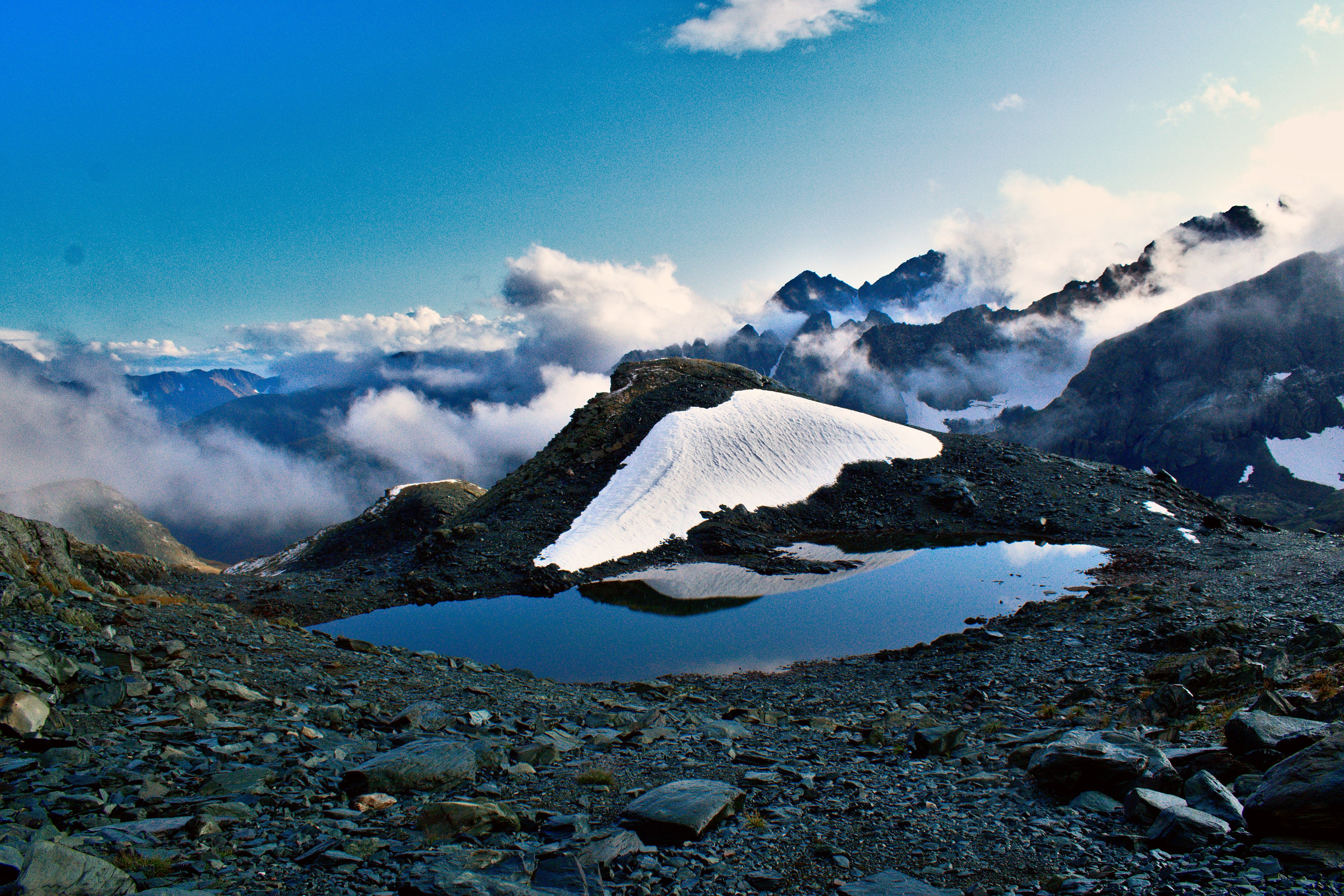 Алтай походы. Перевал Иолдо. Фото пейзажа