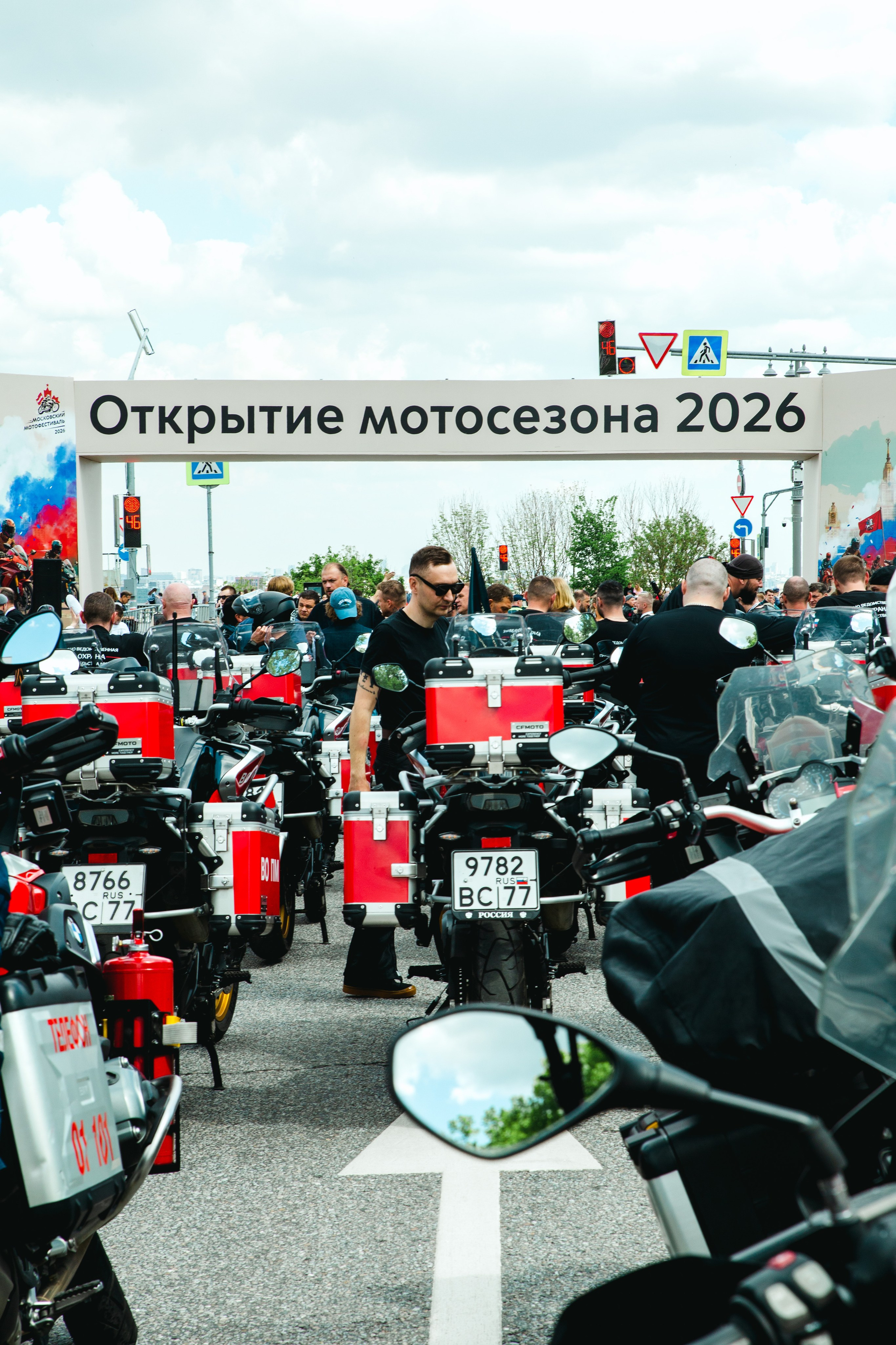 Открытие мотосезона. Фотограф в Москве Елена Дружинина