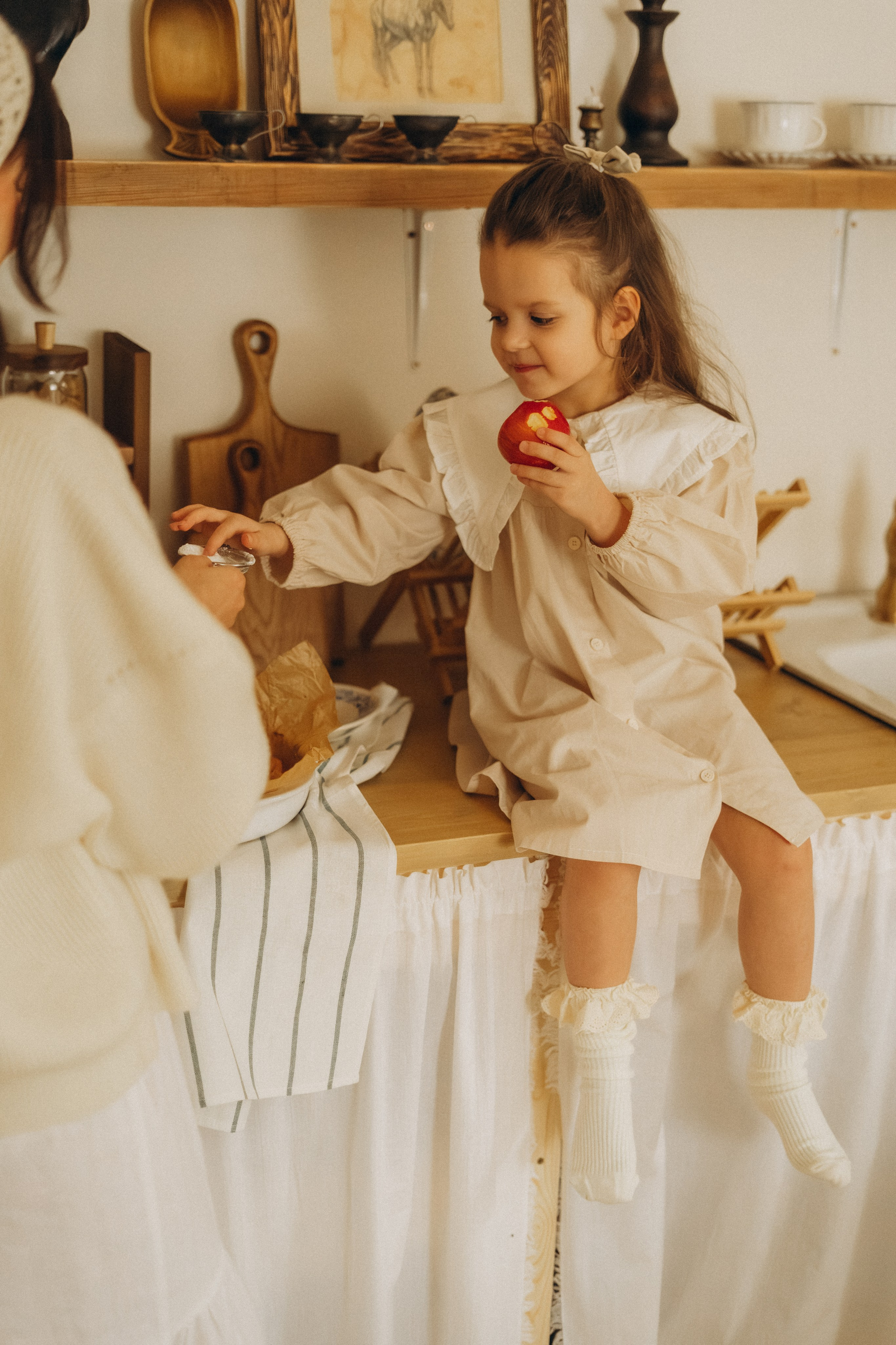 Мама и дочка. Фотограф Марина Котельникова