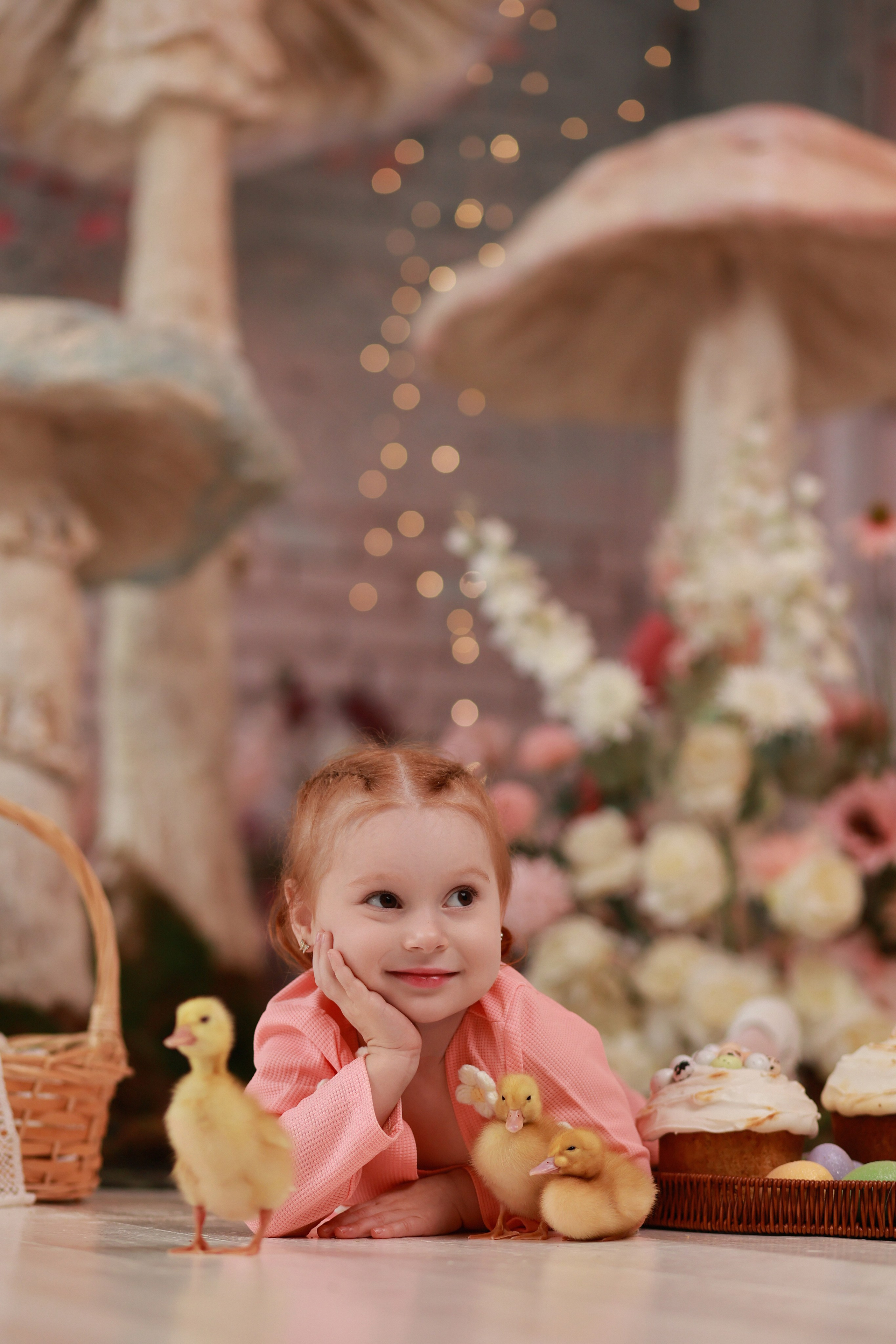 «Светлая Пасха» с утятами. Детский семейный фотограф Краснодар