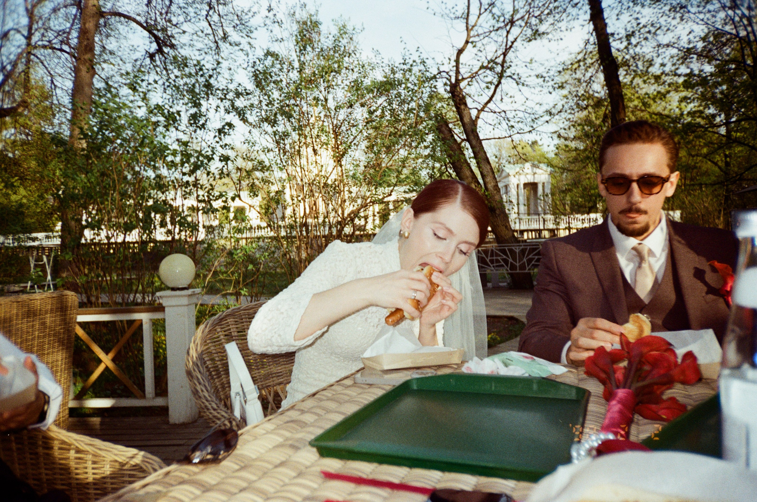 Свадебный день Оли и Никиты🤍 плёнка. Фотограф|Москва — Агбаш Лера