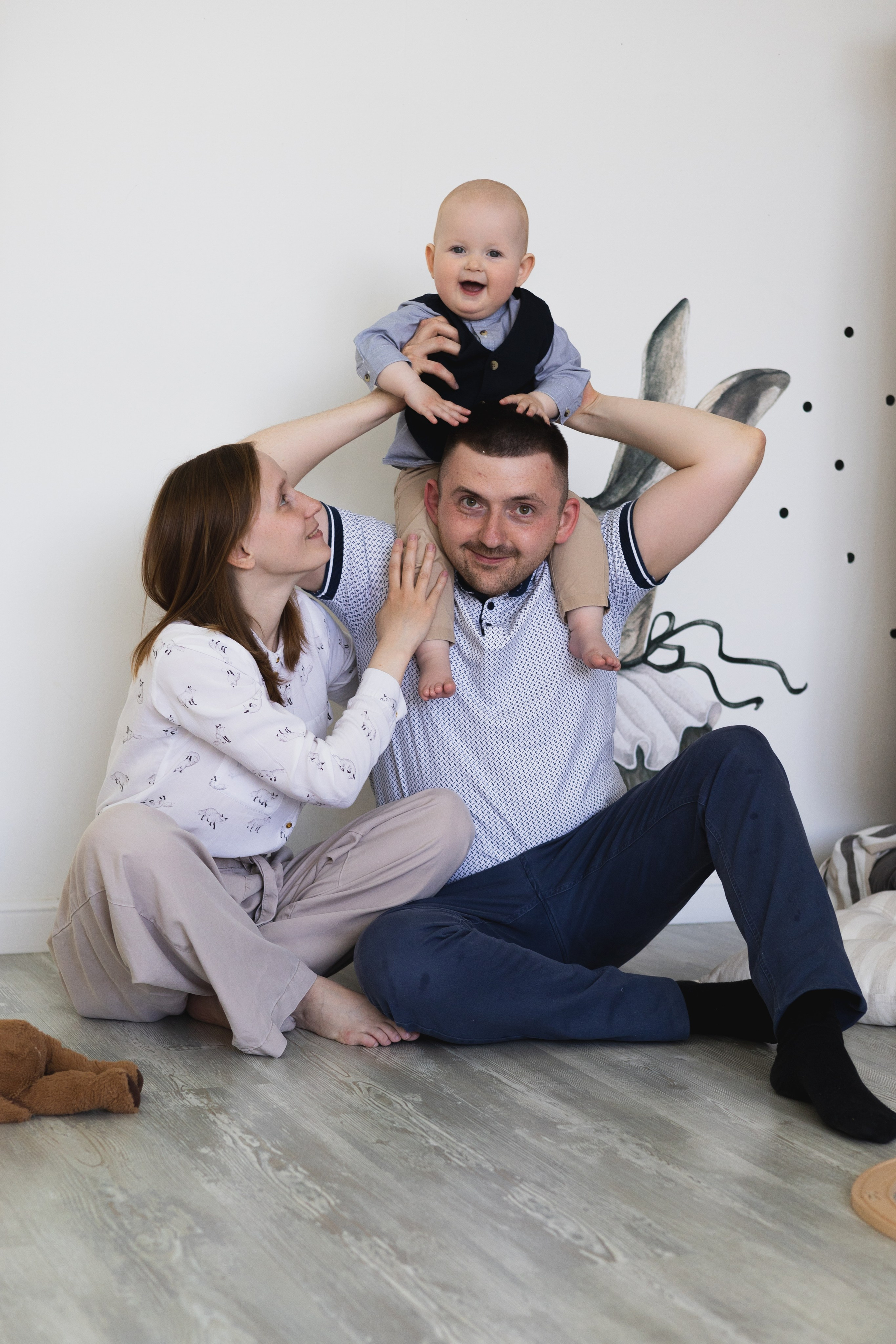 Съемки в студии. Семейный фотограф в Екатеринбурге Макарова Алёна