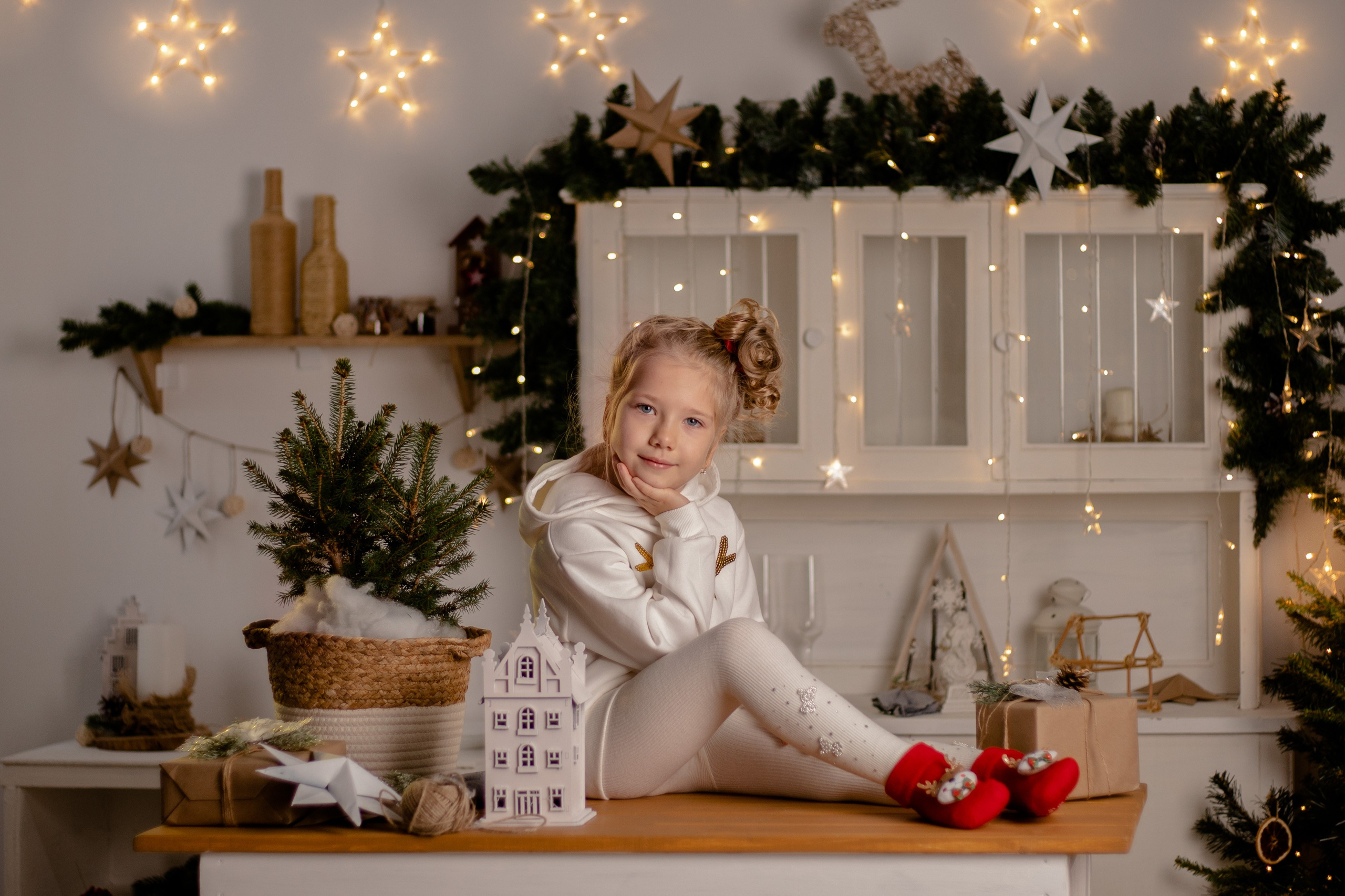 Новогодняя история Дарьи❄. Семейный фотограф в Саратове Элоиза Ляпина